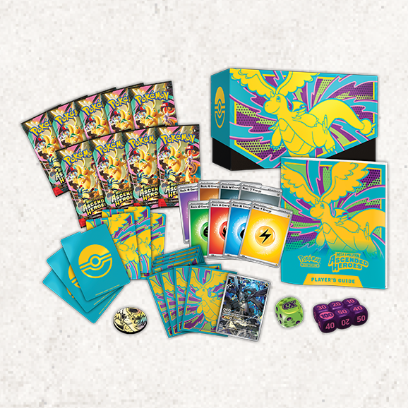 TRAINER ELITE ETB ASCENDED HEROES MEGA EVOLUTION (EN INGLES)