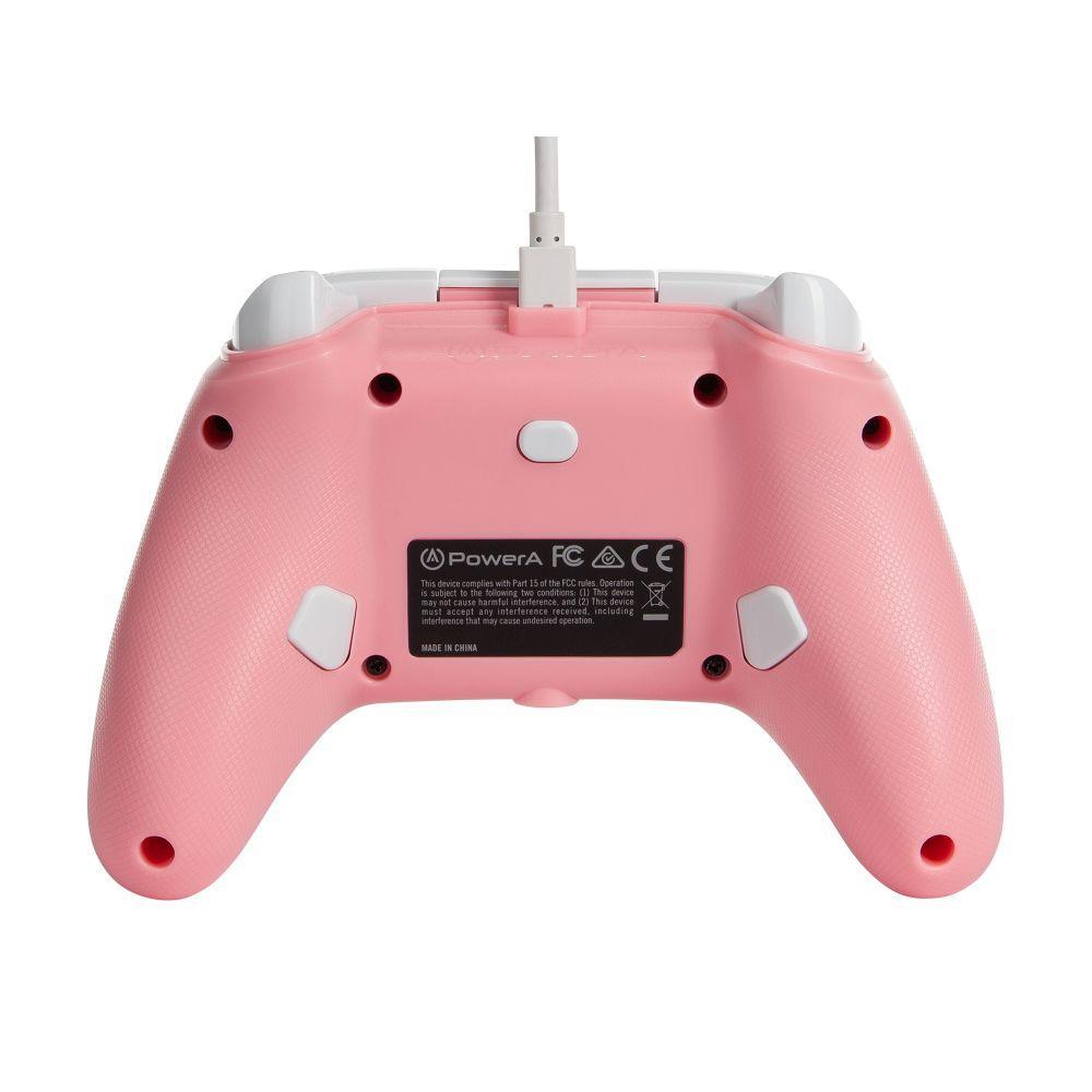 JOYSTIC POWERA ENHANCED WIRED CONTROLLER FOR XBOX SERIES X|S – OFFICIALLY LICENSED FOR XBOX BLOD PINK