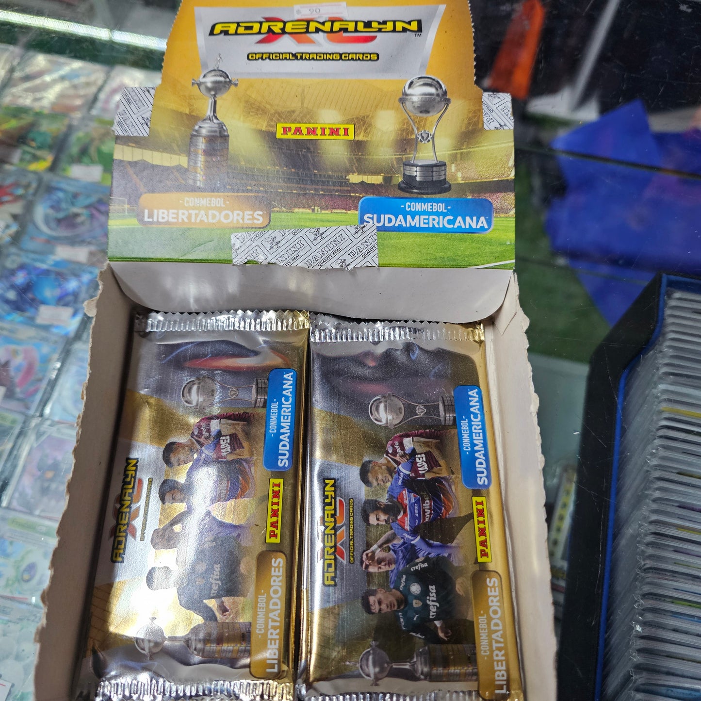 SOBRE ADRENALYN LIBERTADORES CARTAS PANINI