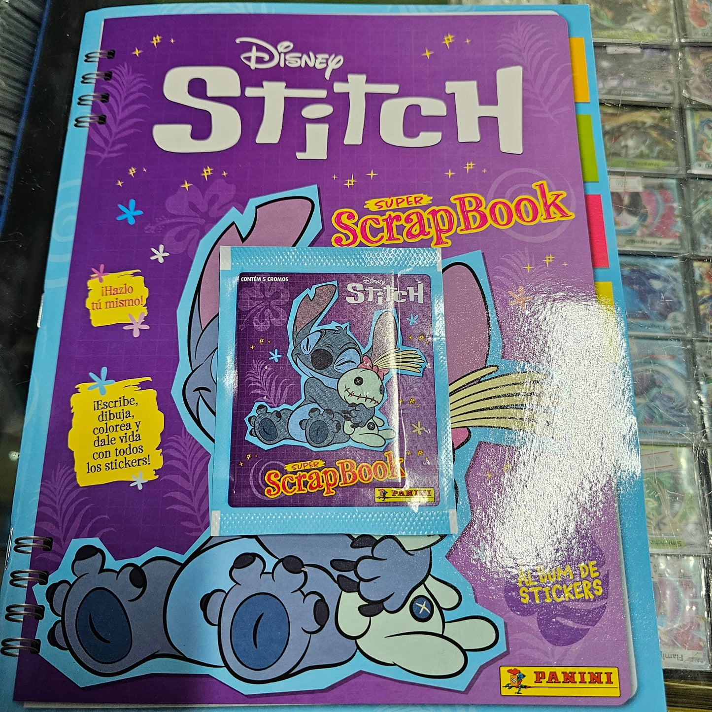SOBRE STICH FIGURITAS PANINI