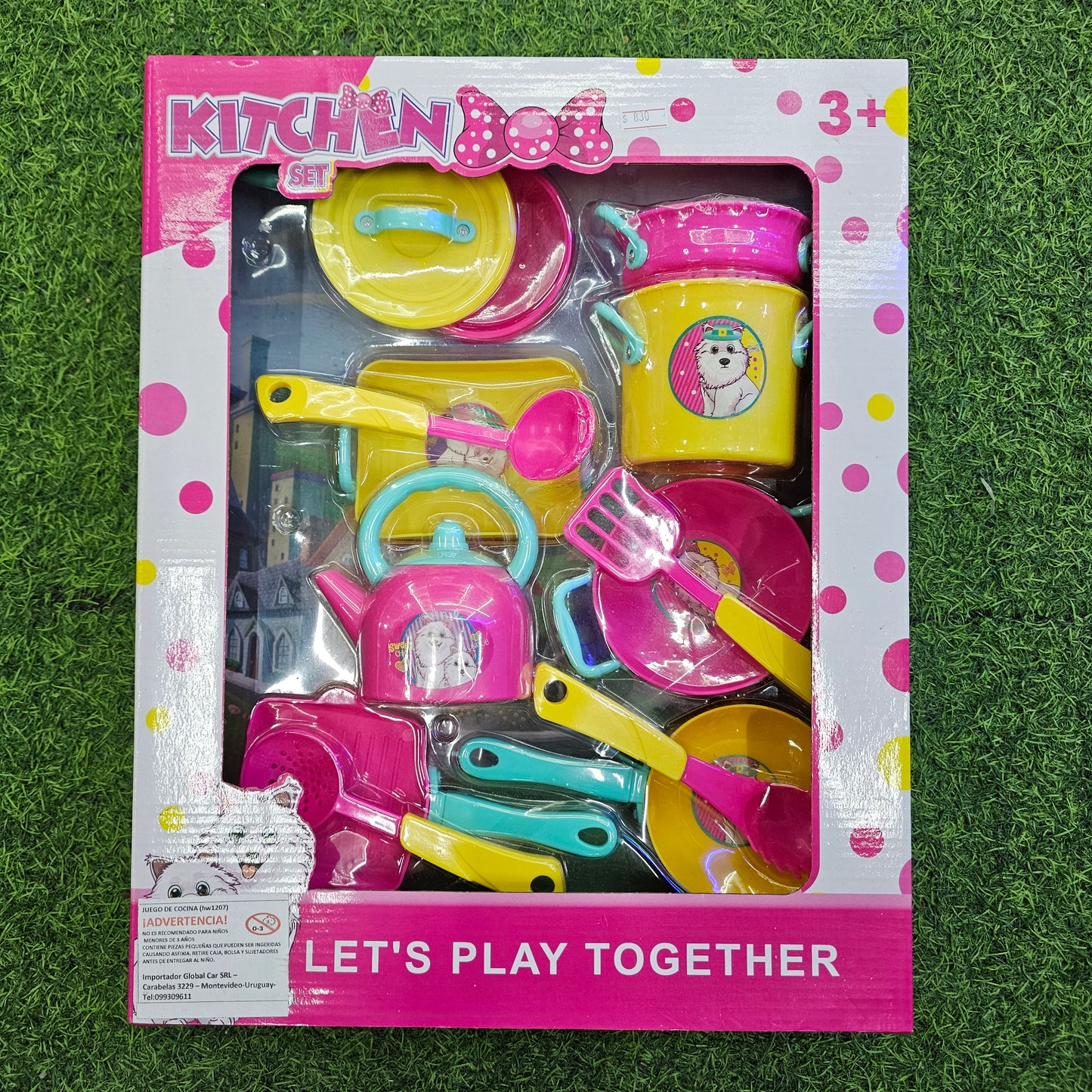 SET DE COCINA ROSA KITCHEN