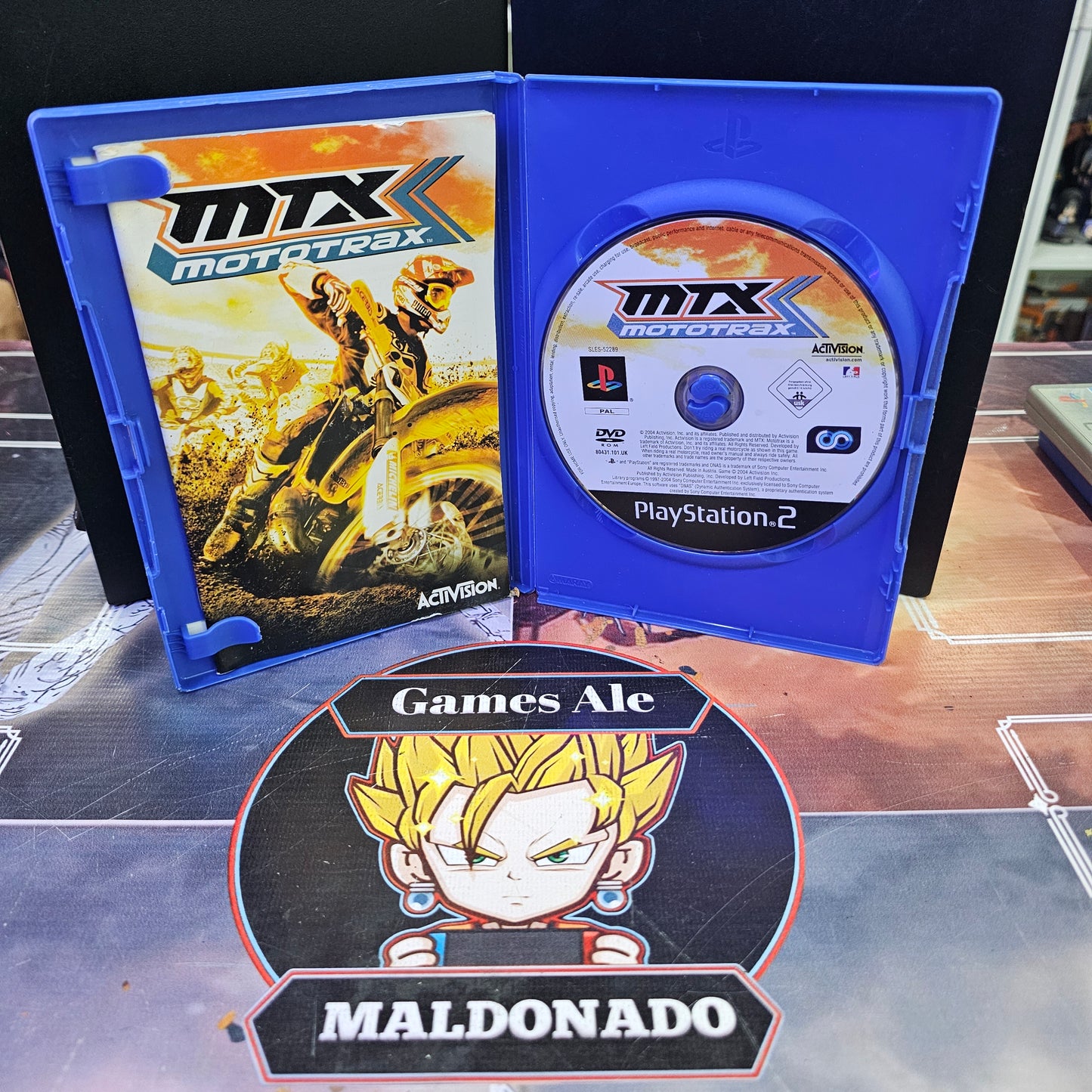 MTX MOTOTRAX JUEGO DE PLAYSTATION 2 (USADO)