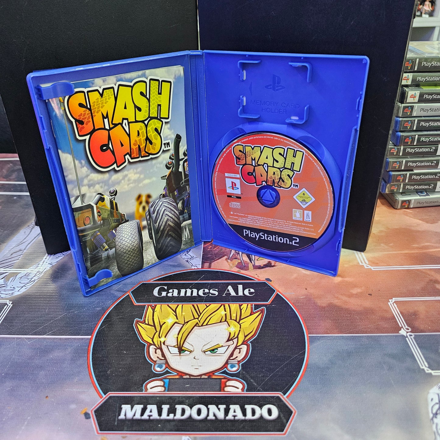 SMASH CARS JUEGO DE PLAYSTATION 2 (USADO)