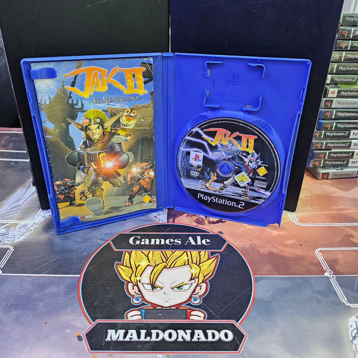 JAK 2 EL RENEGADO JUEGO DE PLAYSTATION 2 (USADO)