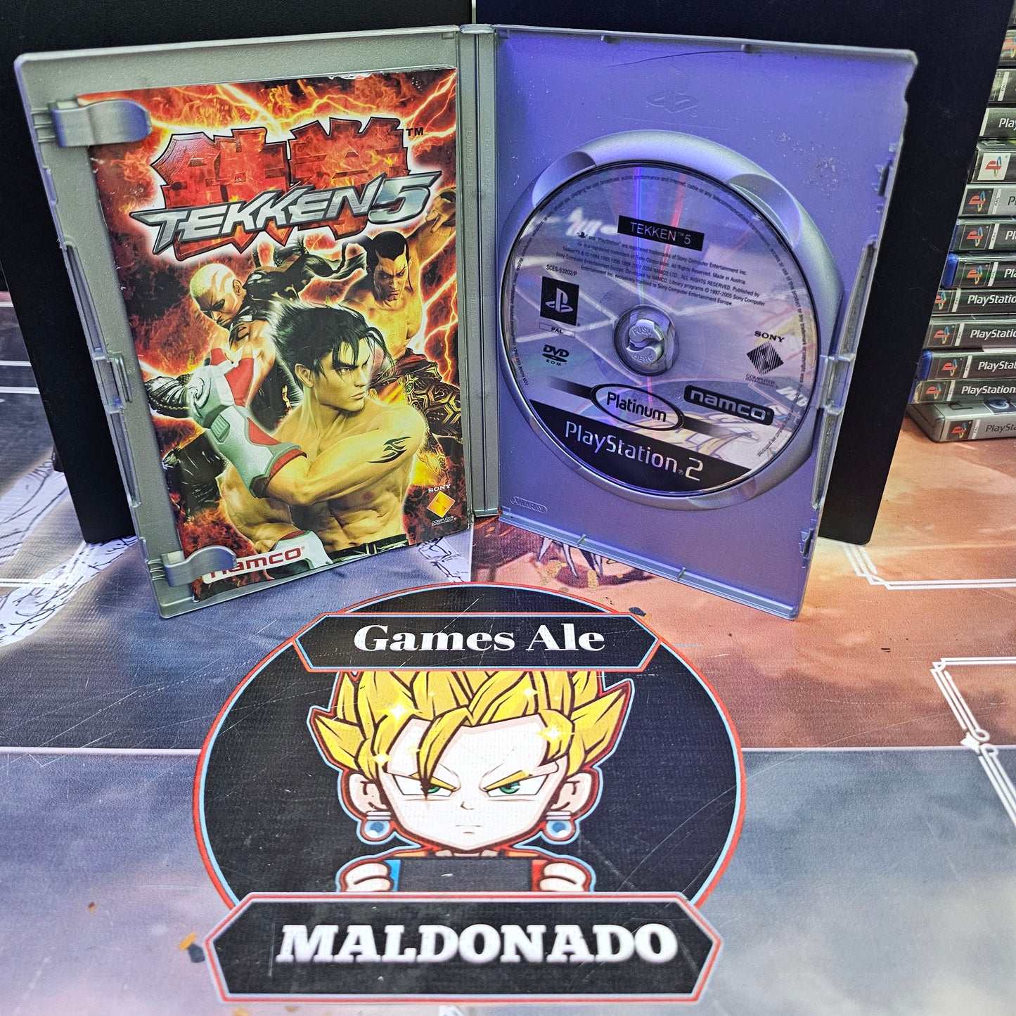 TEKKEN 5 JUEGO DE PLAYSTATION 2 (USADO)