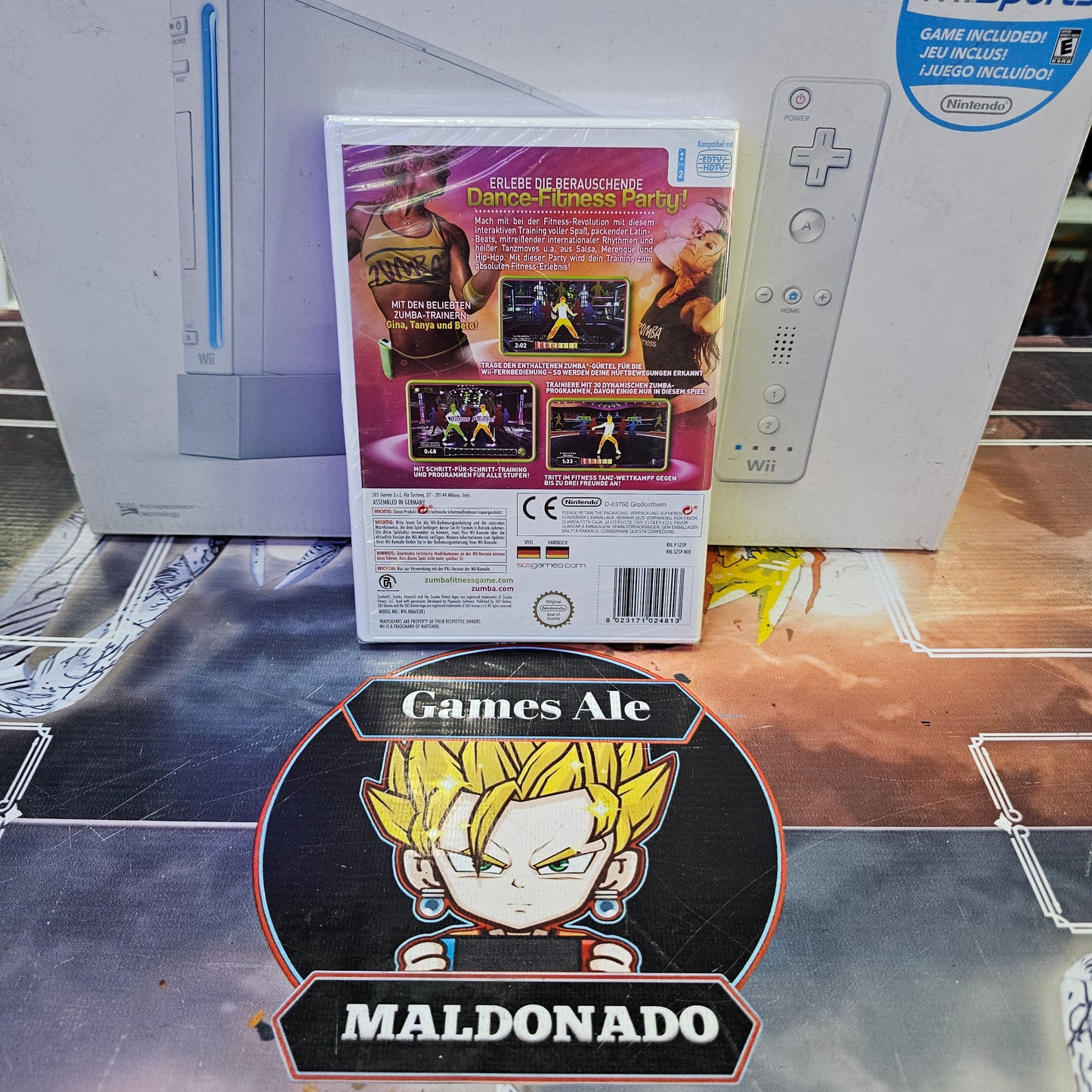 ZUMBA FITNESS JUEGO DE NINTENDO WII (NUEVO SELLADO)