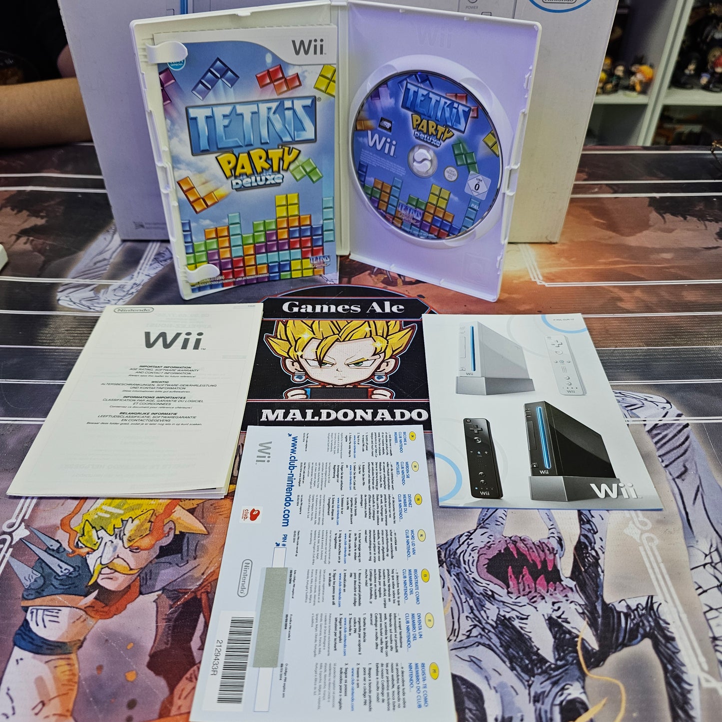 TETRIS PARTY DELUXE JUEGO DE NINTENDO WII (USADO)