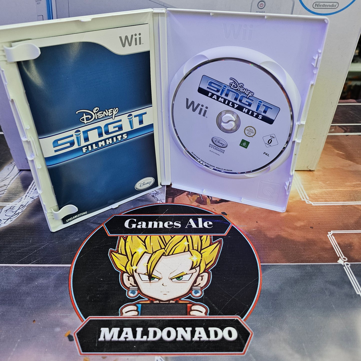 SINGIT FILMHITS JUEGO DE NINTENDO WII (USADO)