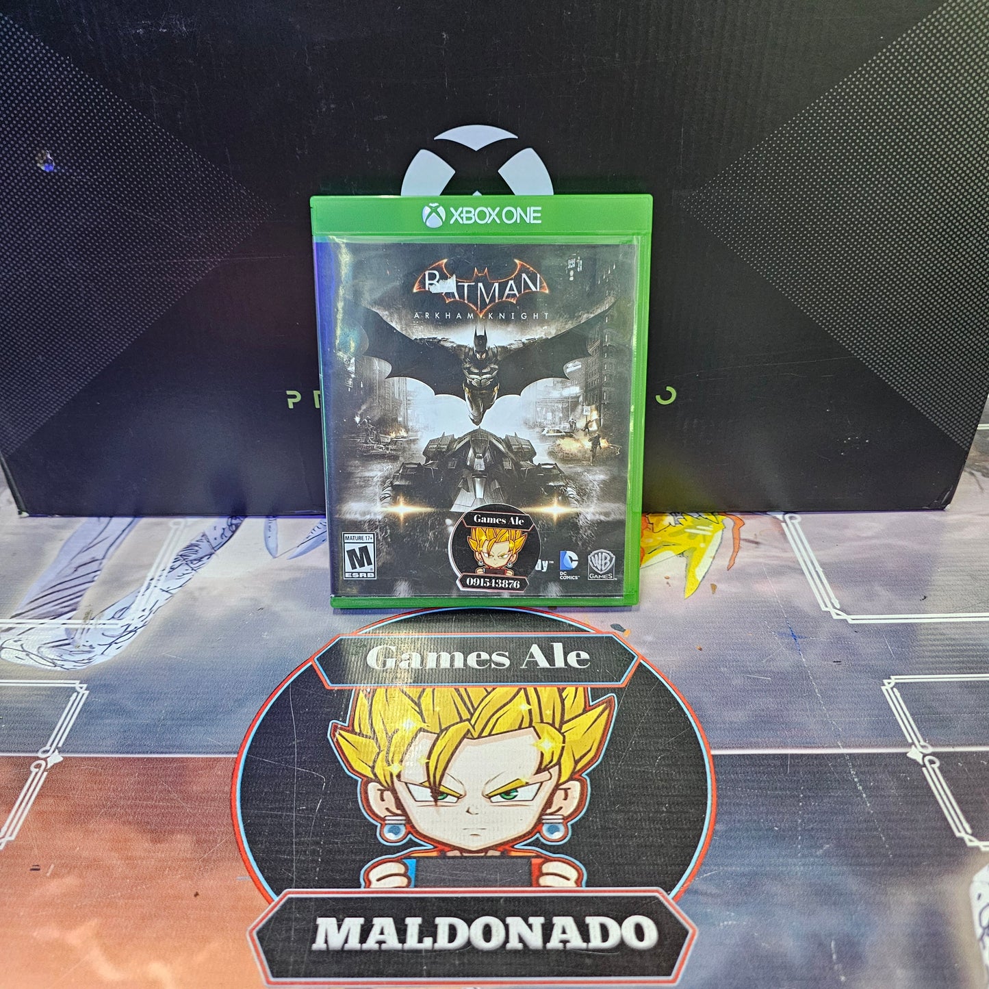 BATMAN ARKHAM KNIGHT - JUEGO DE XBOX ONE (USADO)