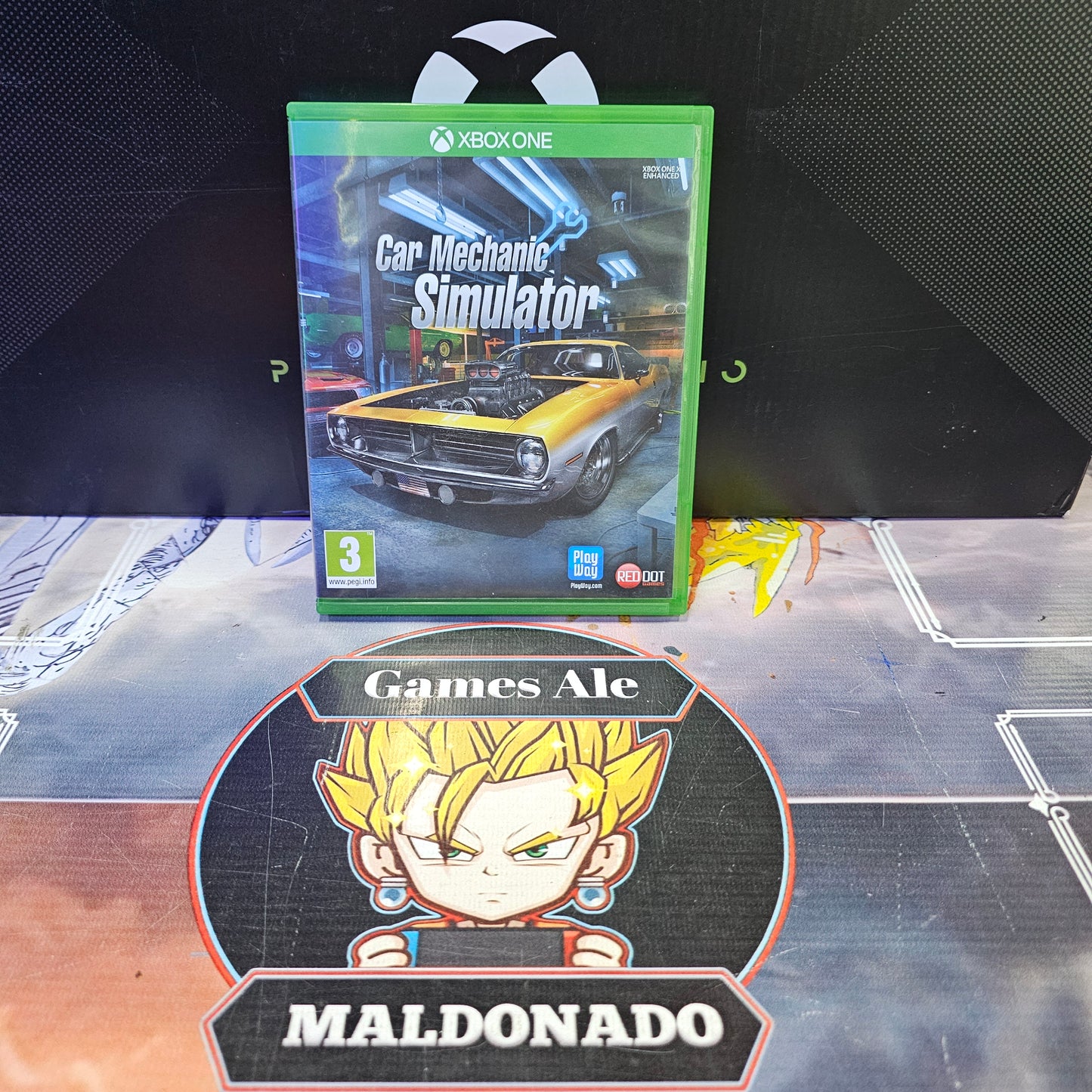 CAR MACHANIC SIMULATOR - JUEGO DE XBOX ONE (USADO)