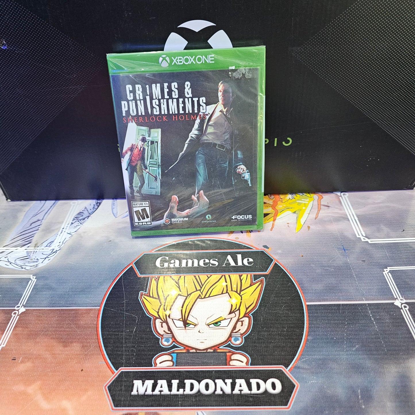 CRIMES Y PUNISHMENTS SHERLOCK HOLMES - JUEGO DE XBOX ONE ( NUEVO SELLADO)