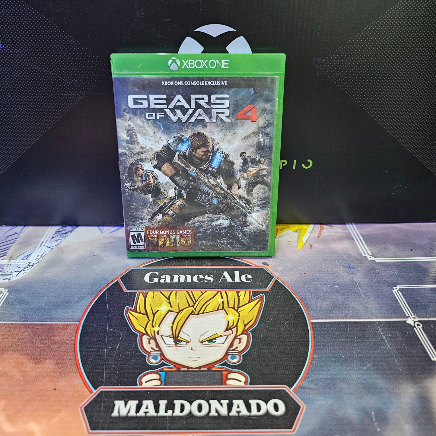 GEARS OF WAR 4 - JUEGO DE XBOX ONE (USADO)