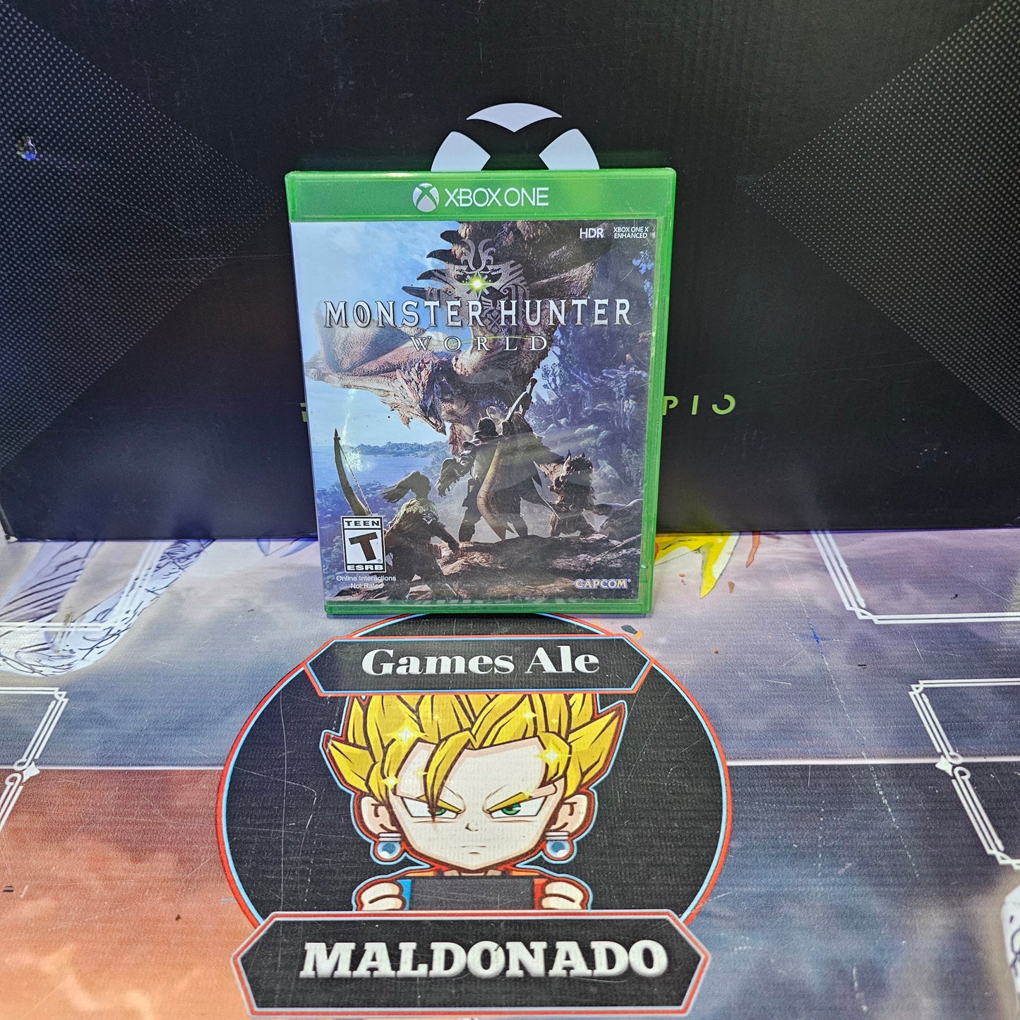 MONSTER HUNTER WORLD - JUEGO DE XBOX ONE (USADO)