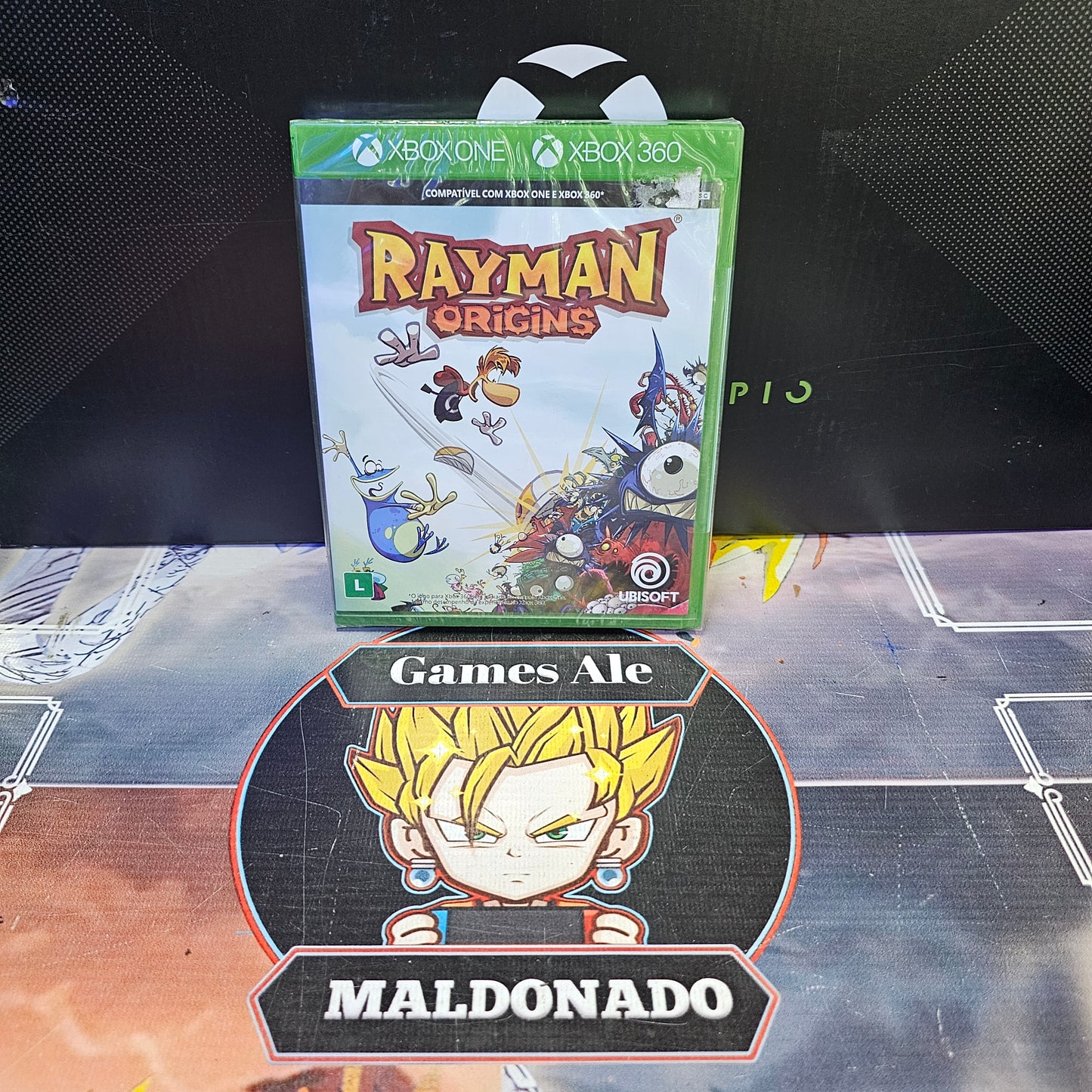 RAYMAN ORIGINS - JUEGO DE XBOX ONE (NUEVO SELLADO)