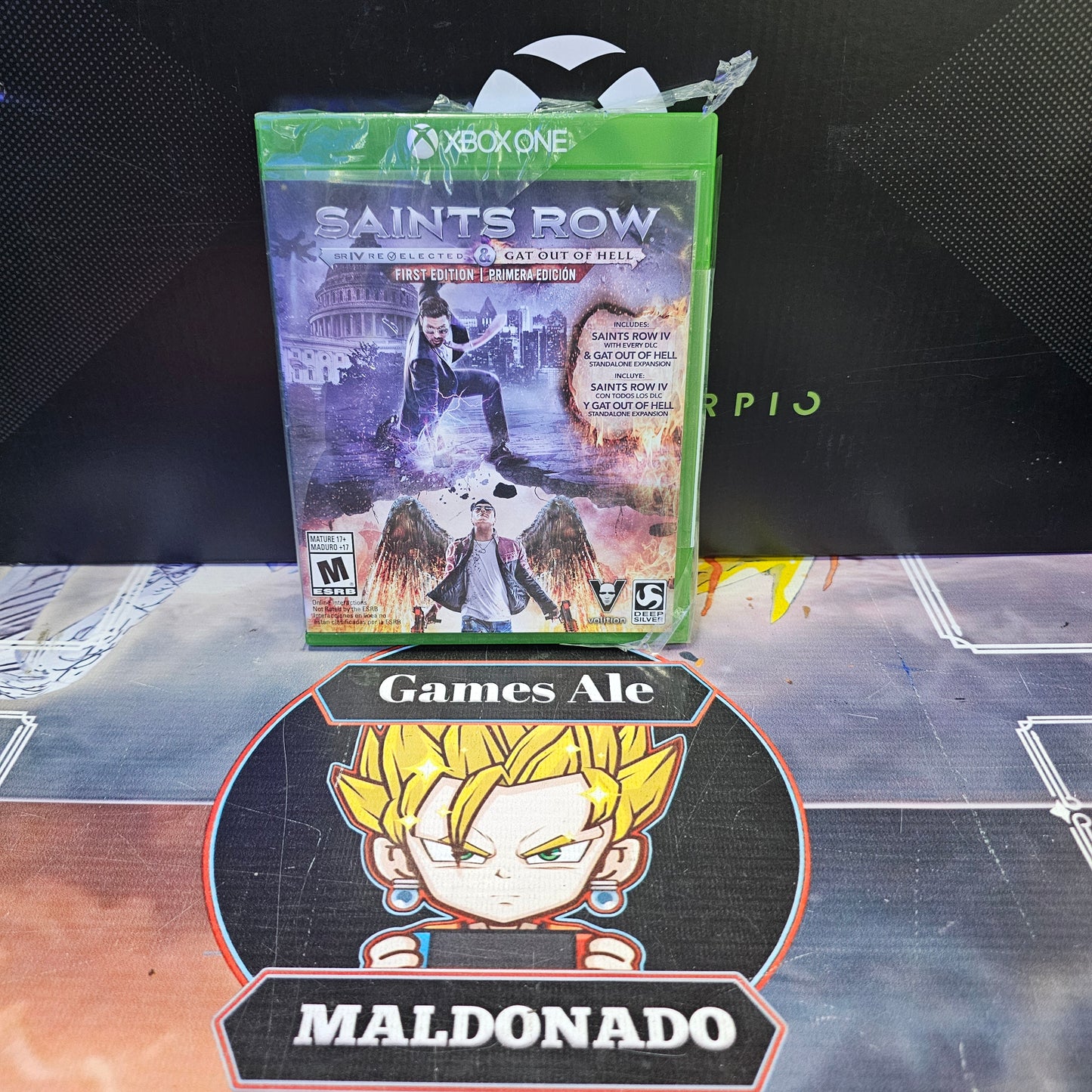 SAINTS ROW - JUEGO DE XBOX ONE (NUEVO SELLADO)