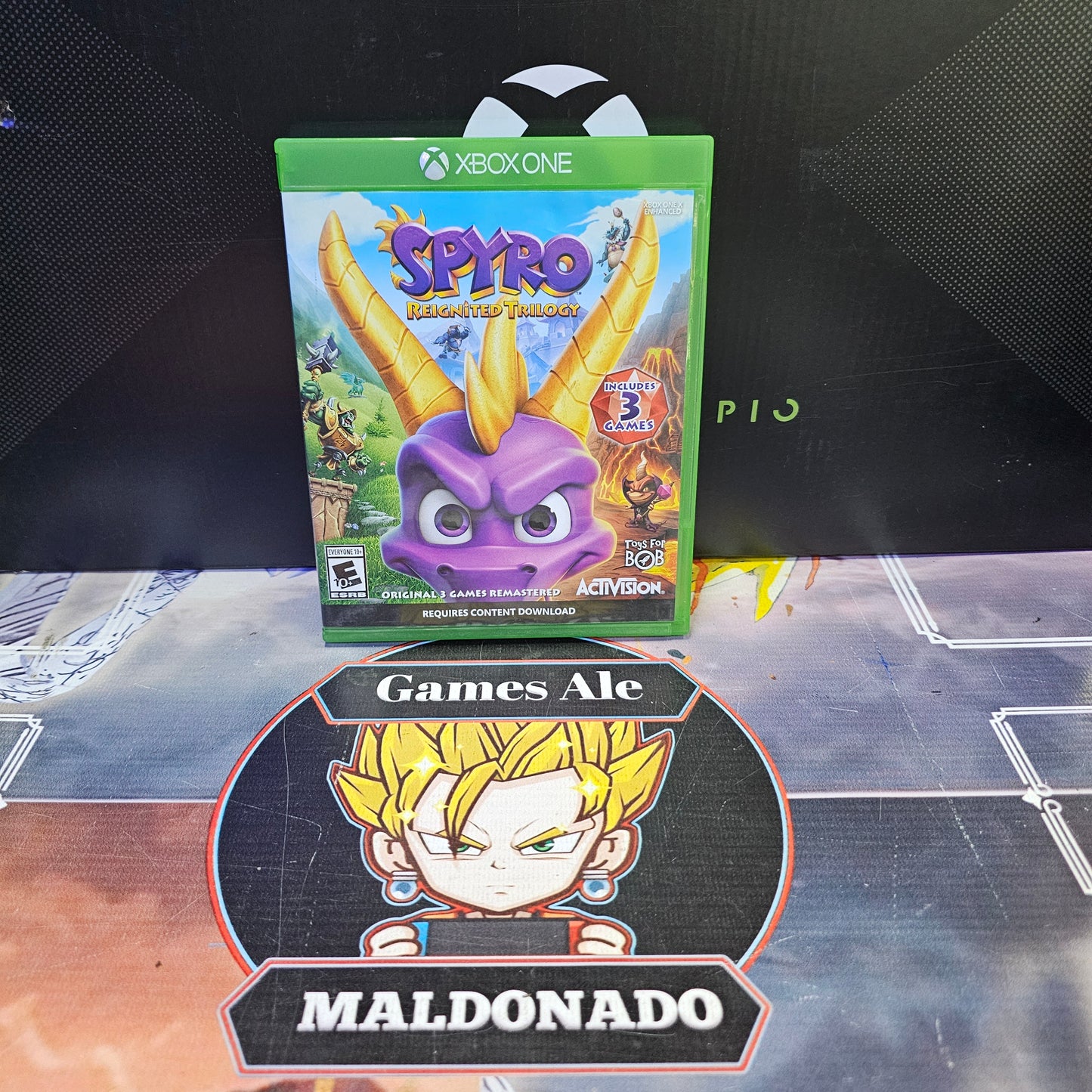 SPYRO REIGNITED TRILOGY - JUEGO DE XBOX ONE (USADO)