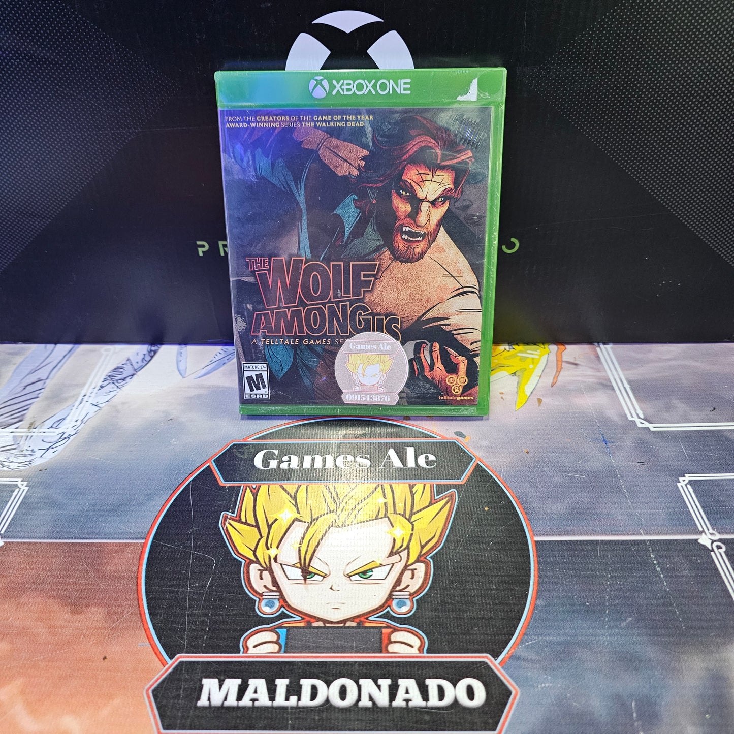 THE WOLF AMONGUS - JUEGO DE XBOX ONE ( NUEVO SELLADO )