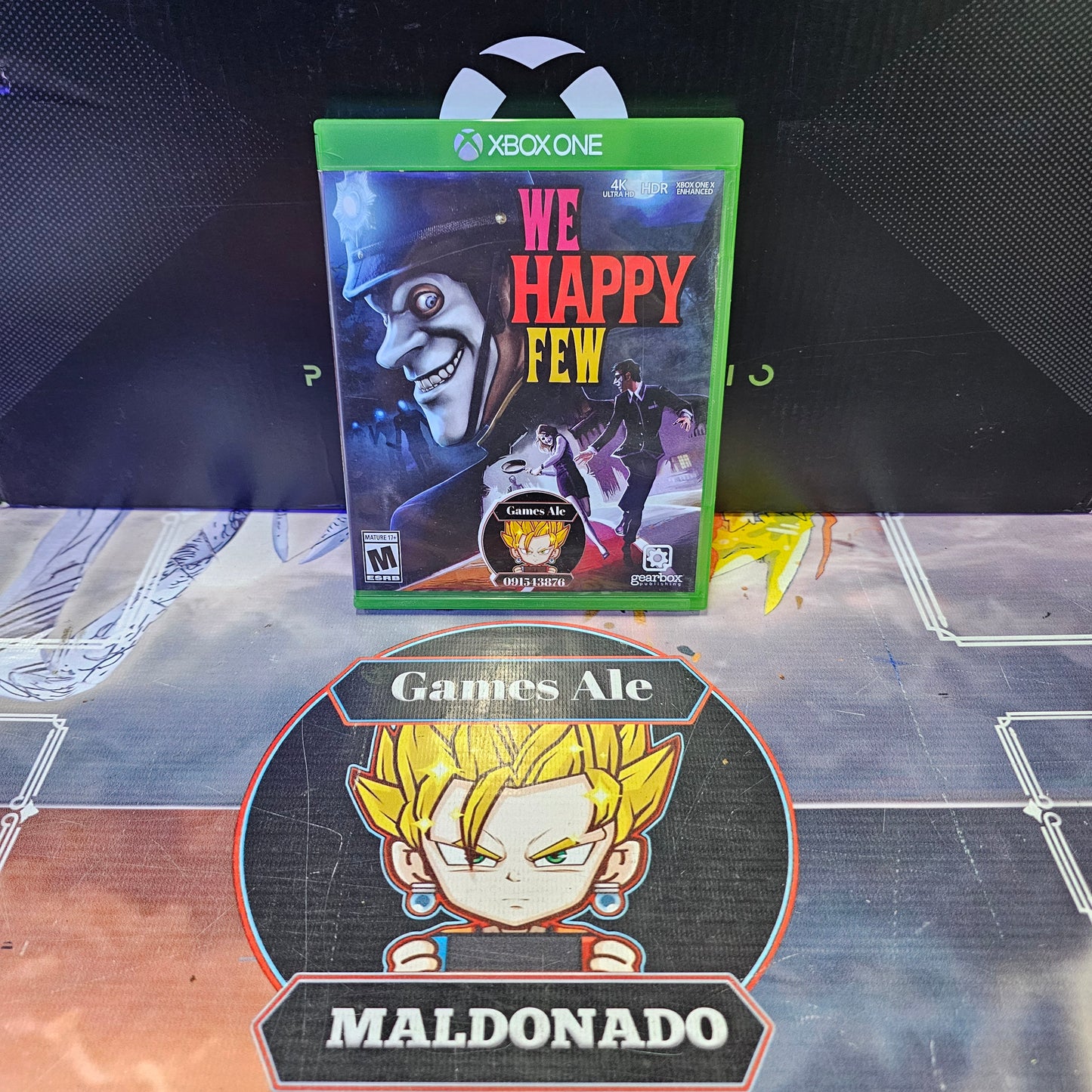 WE HAPPY FEW - JUEGO DE XBOX ONE ( USADO )