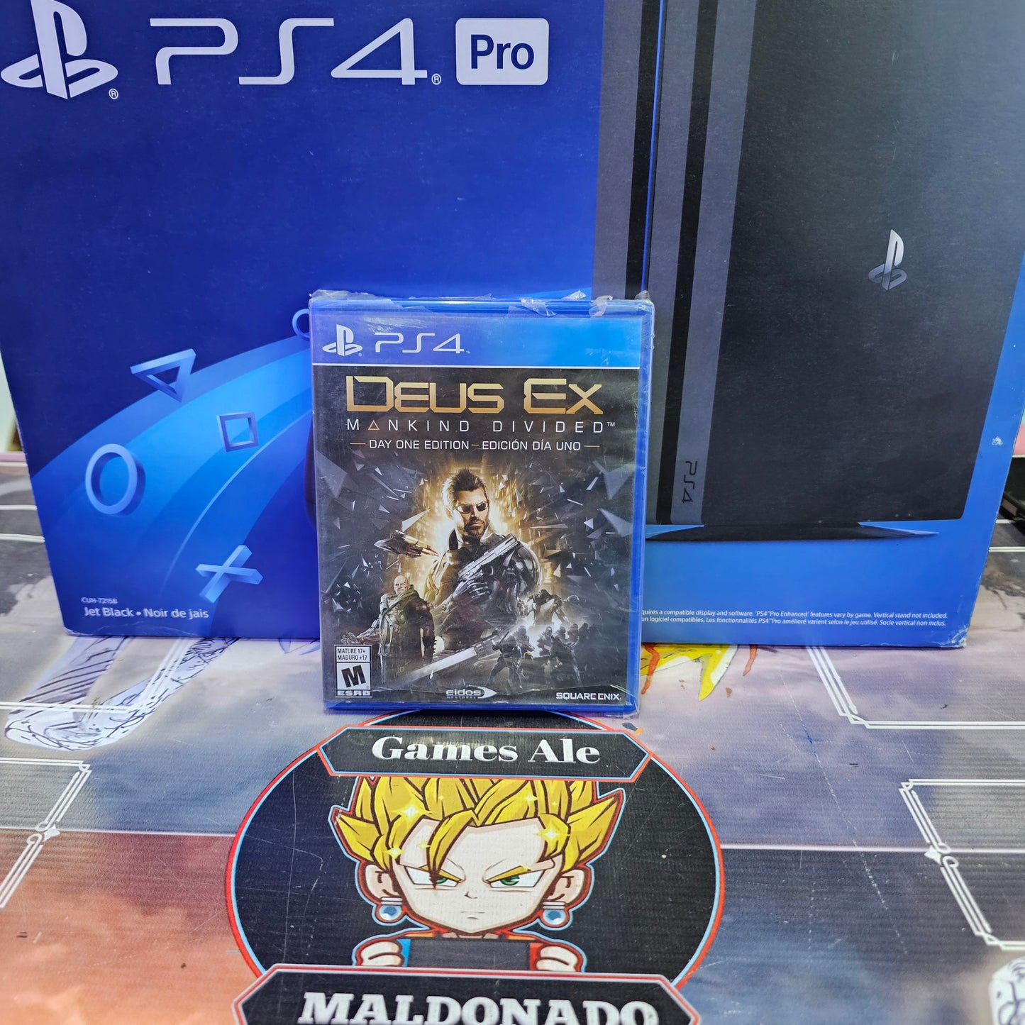 DEUS EX: MANKIND DIVIDED – JUEGO DE PLAYSTATION 4 (NUEVO SELLADO)