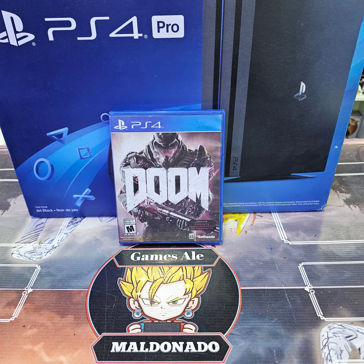 DOOM - JUEGO DE PLAYSTATION 4 ( USADO )