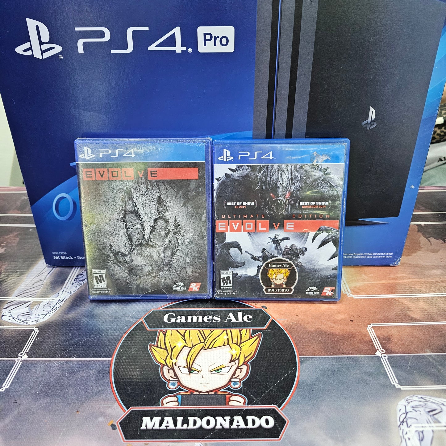 EVOLVE – JUEGO DE PLAYSTATION 4 (NUEVO SELLADO)