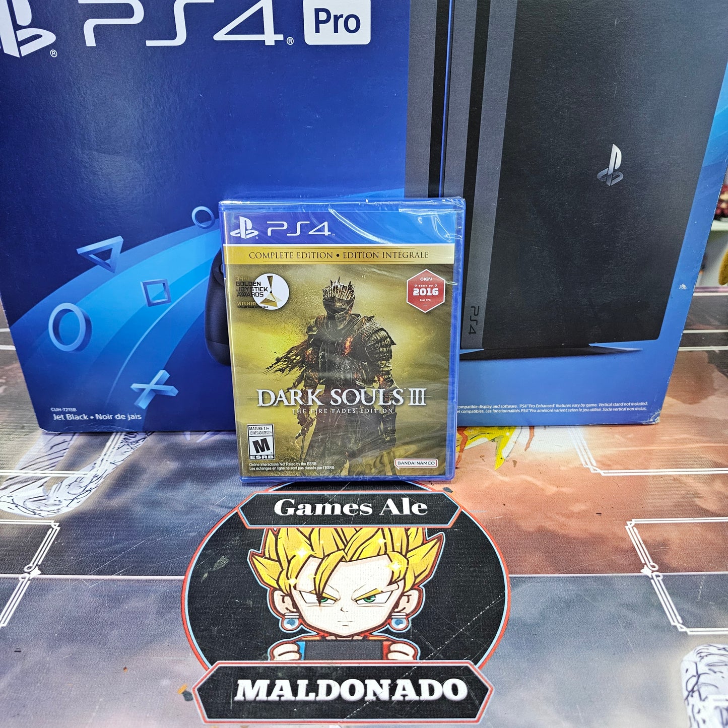DARK SOULS 3 – JUEGO DE PLAYSTATION 4 (NUEVO SELLADO)
