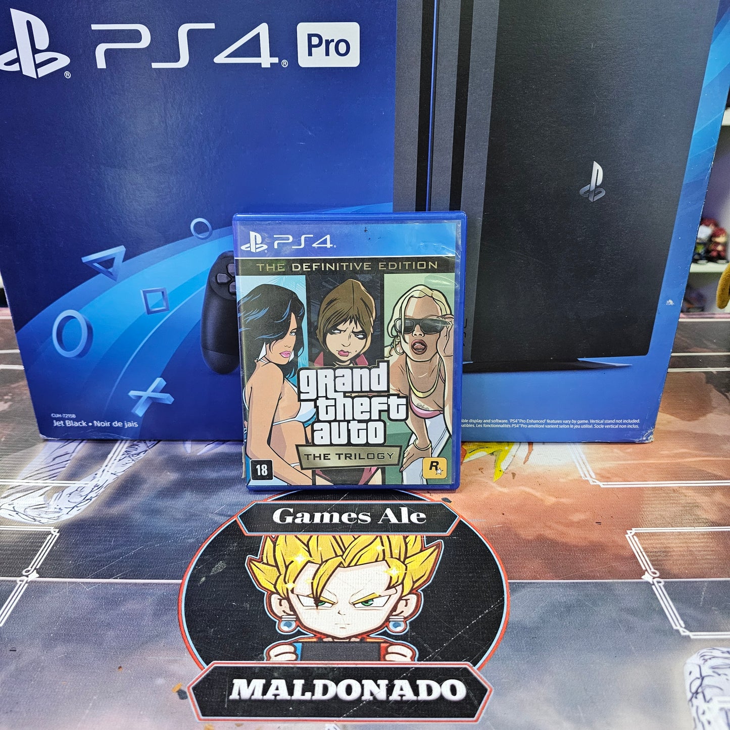 GRAND THEFT AUTO: THE TRILOGY – DEFINITIVE EDITION (USADO) – JUEGO DE PLAYSTATION 4