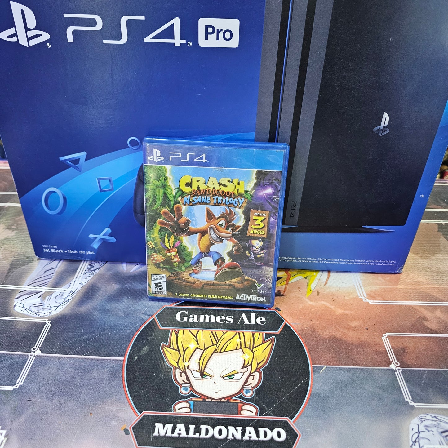 CRASH TRILOGY (USADO) – JUEGO DE PLAYSTATION 4