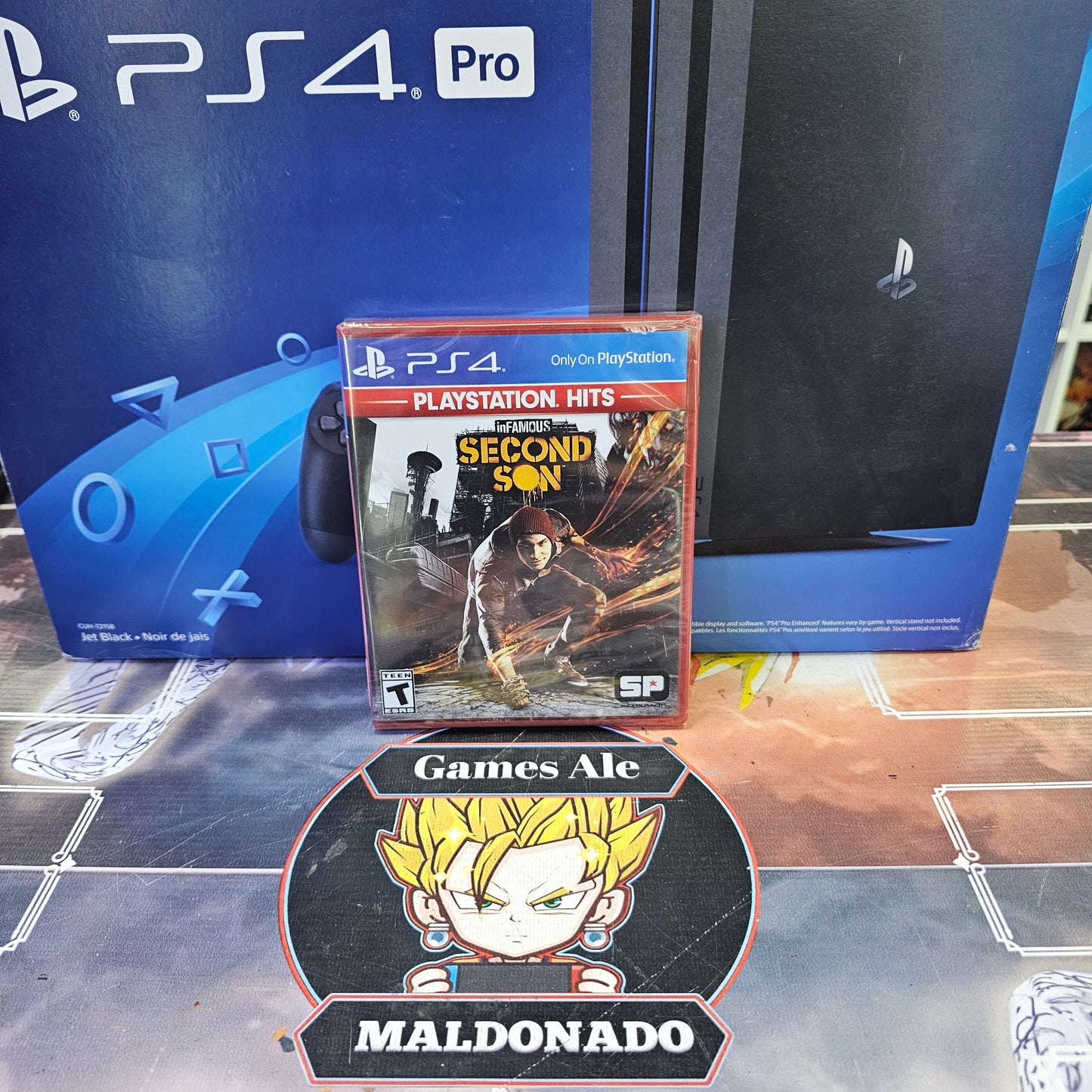 INFAMOUS SECOND SON - JUEGO DE PLAYSTATION 4 ( NUEVO SELLADO)