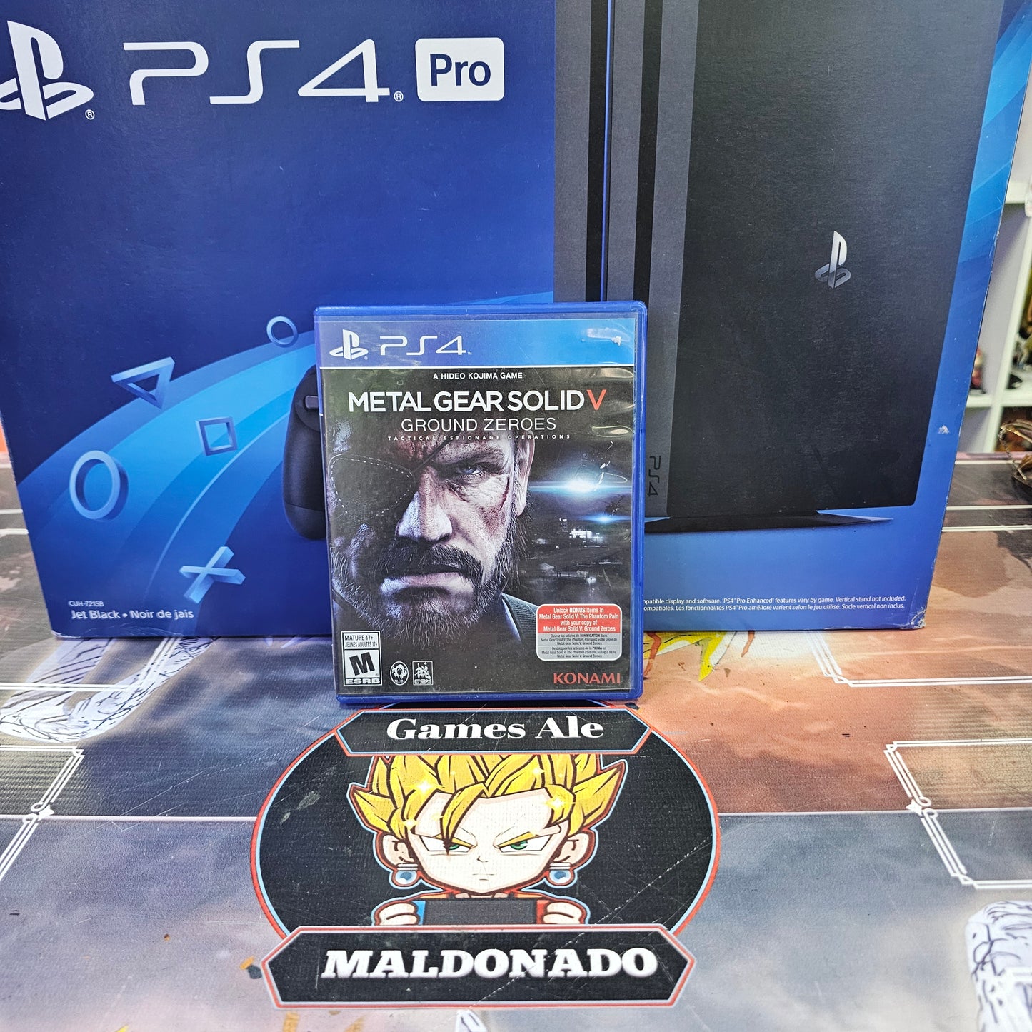 METAL GEAR SOLID V: GROUND ZEROES (USADO) – JUEGO DE PLAYSTATION 4