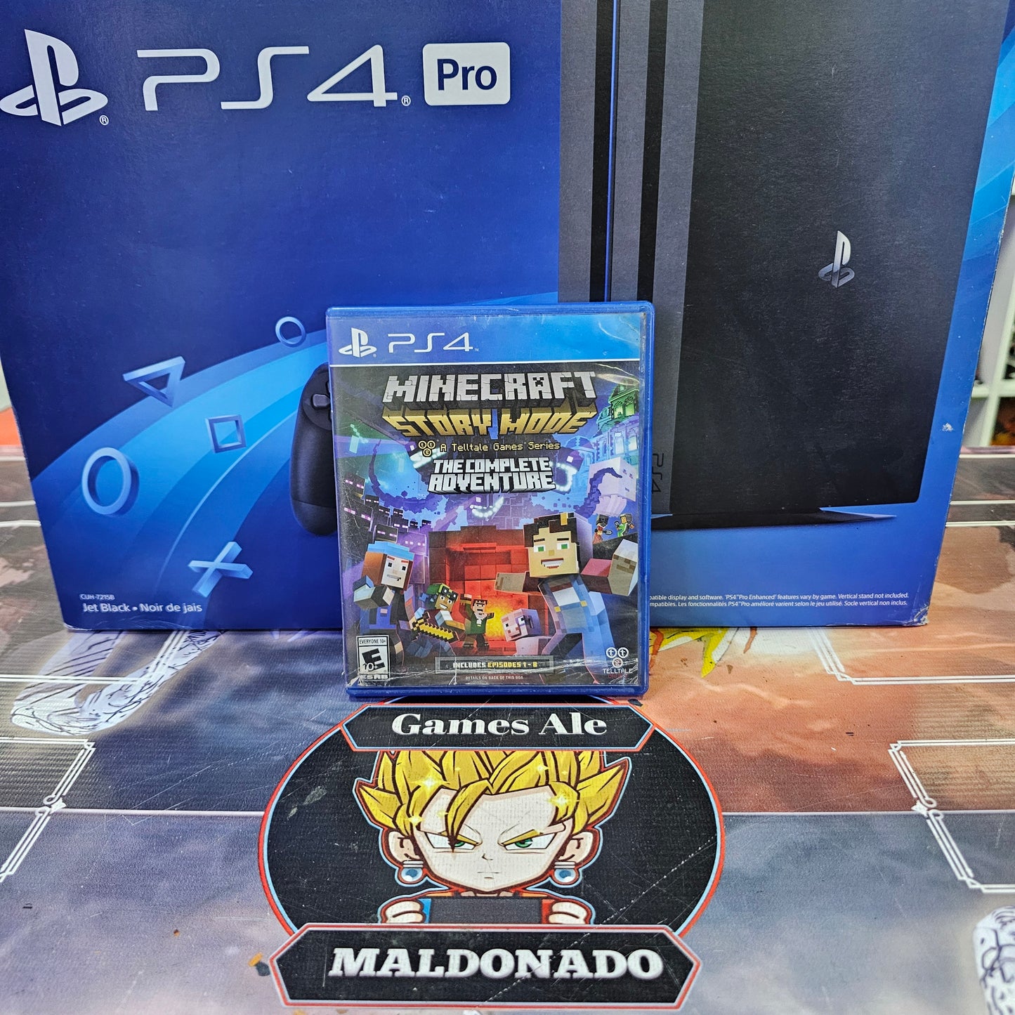 MINECRAFT STORY MODE – JUEGO DE PLAYSTATION 4(USADO)