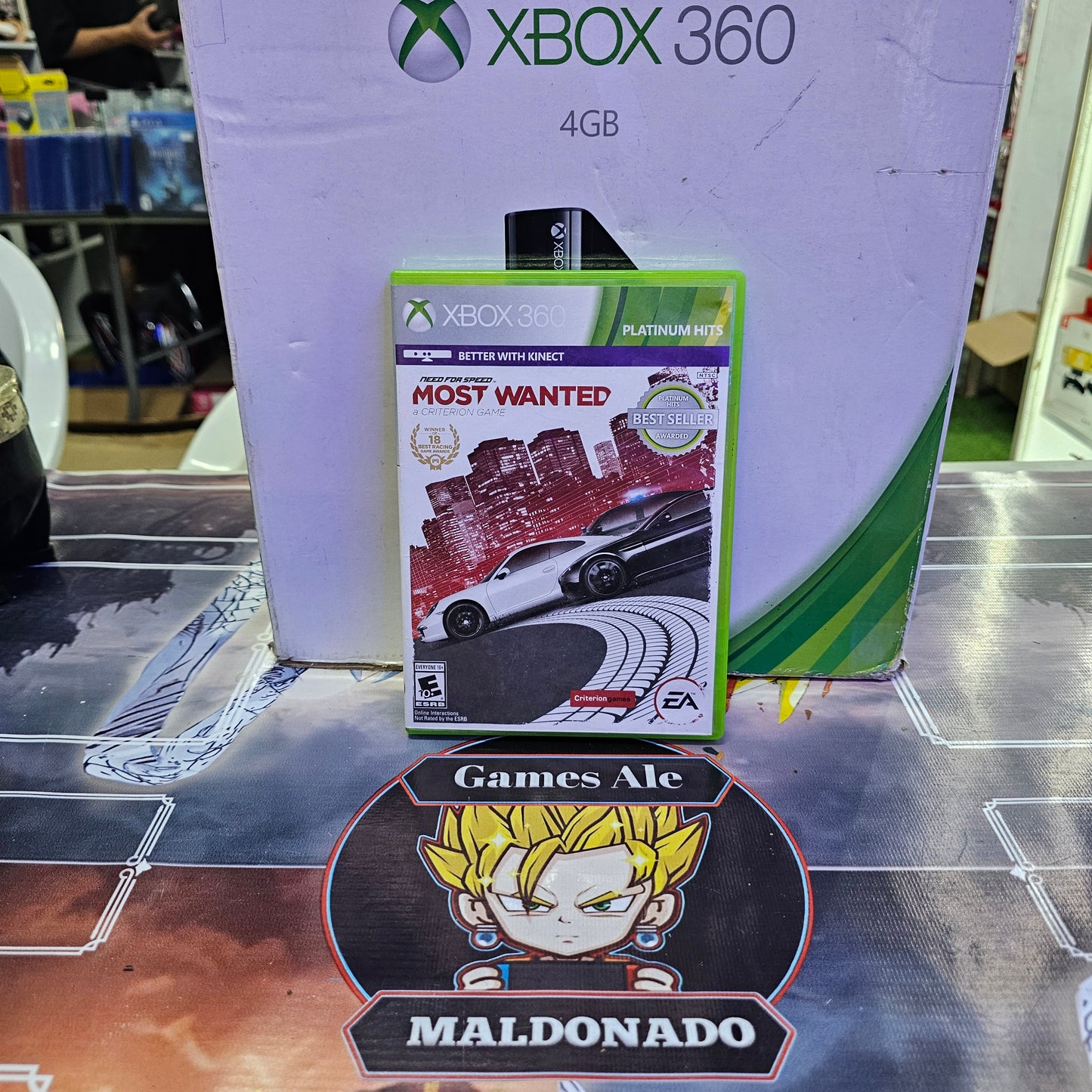 NEED FOR SPEED MOST WANTED (USADO) JUEGO DE XBOX 360 NTSC