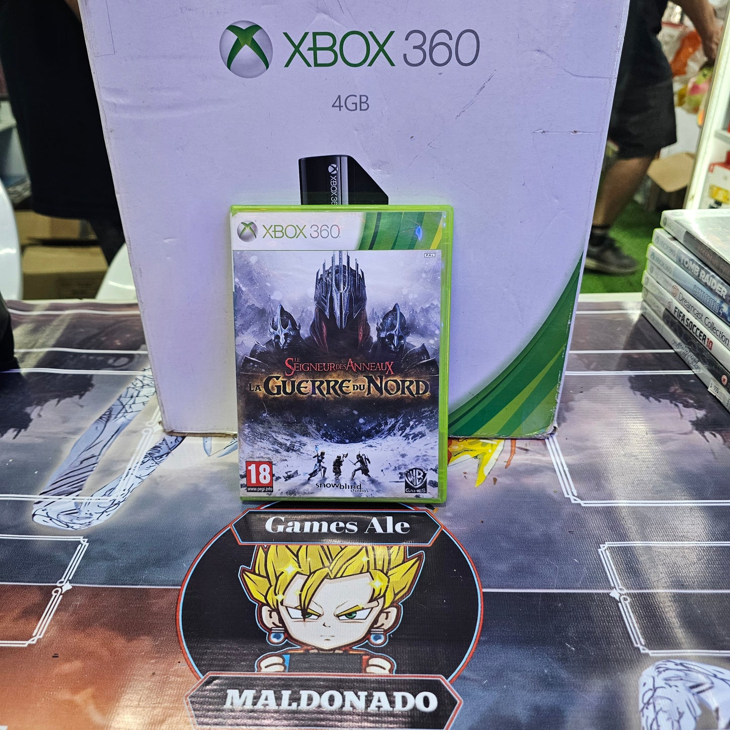 LE SEIGNEUR DES ANNEAUX LA GUERRE DU NORD (USADO) EL SEÑOR DE LOS ANILLOS JUEGO DE XBOX 360