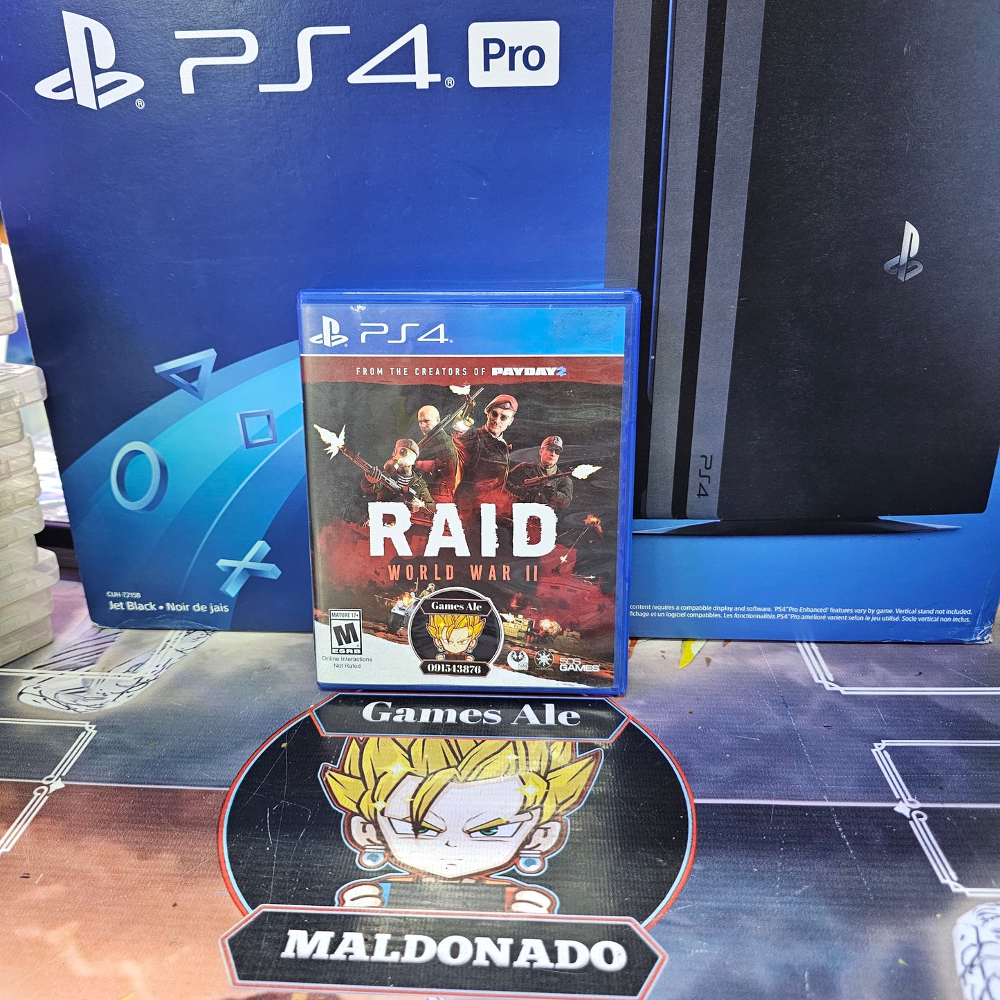 RAID WORLD WAR 2 (USADO) - JUEGO DE PLAYSTATION 4