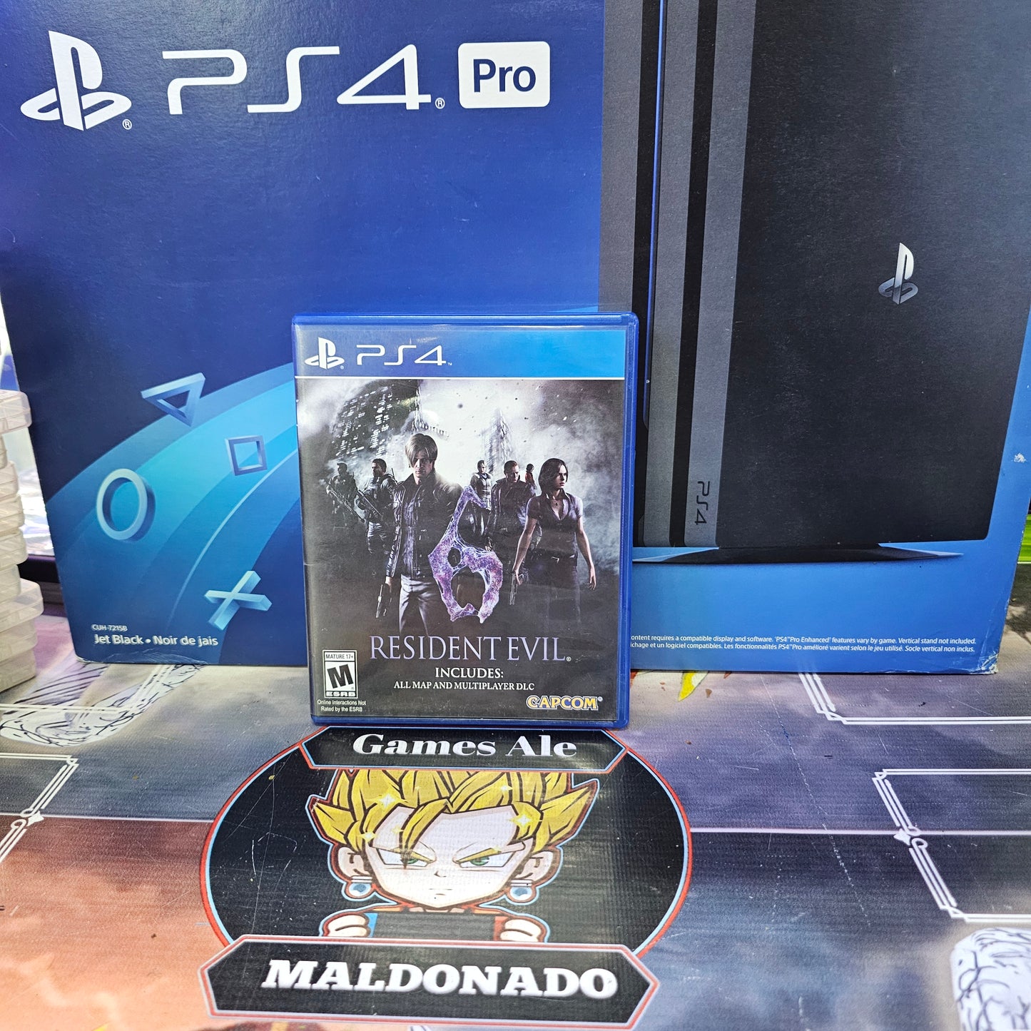 RESIDENT EVIL 6 (USADO) -JUEGO DE PLAYSTATION 4