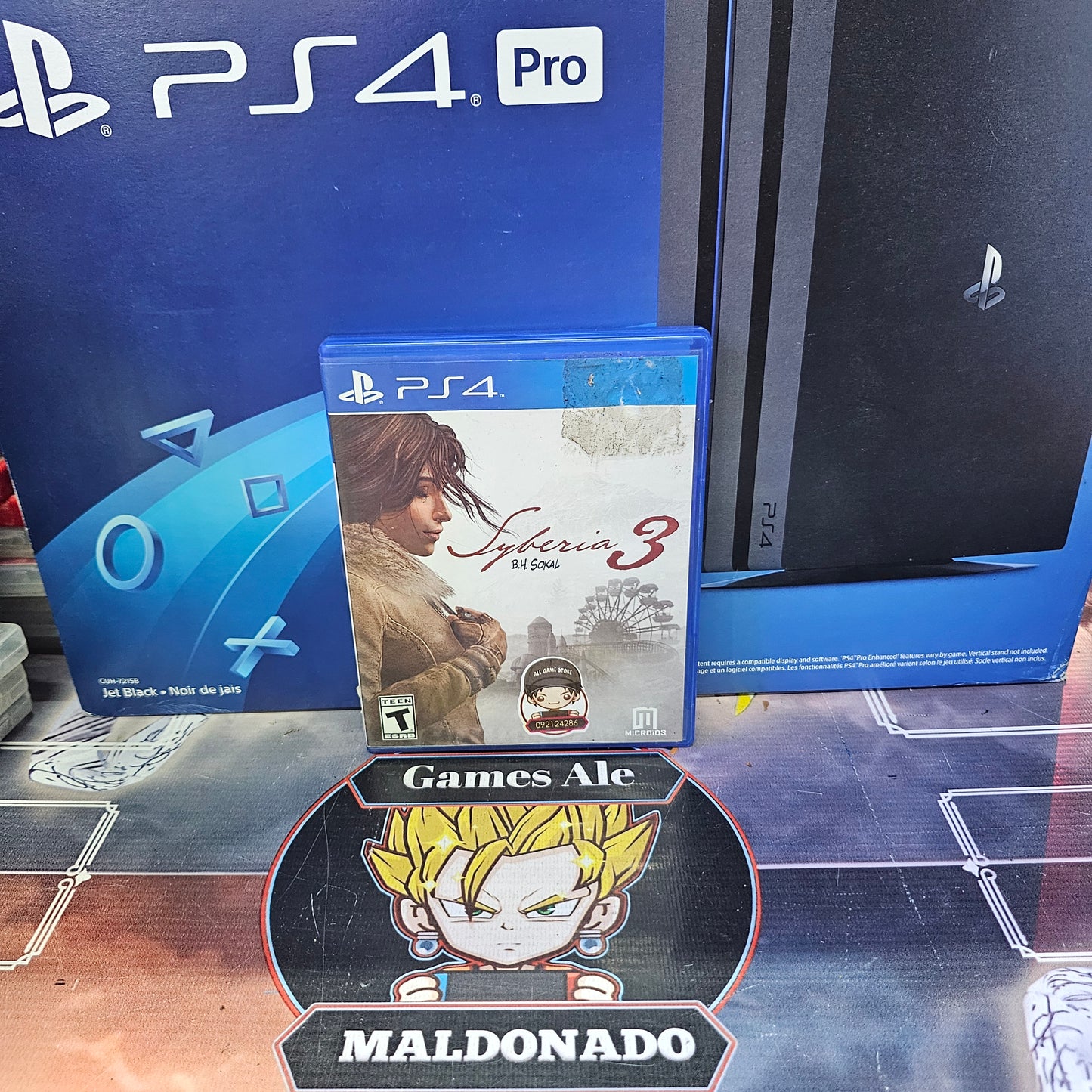 SIBERIA III – JUEGO DE PLAYSTATION 4 (USADO)