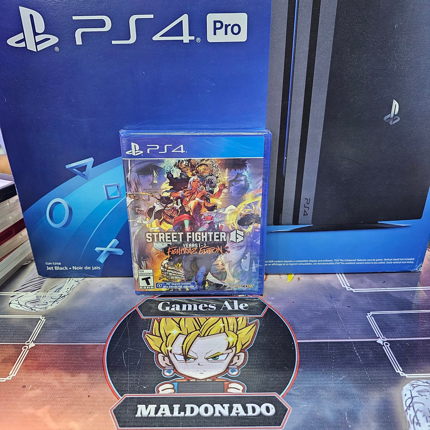 STREET FIGTHER YEARS 1-2 FIGTHERS EDITION JUEGO DE PS4 ( NIEVO SELLADO)