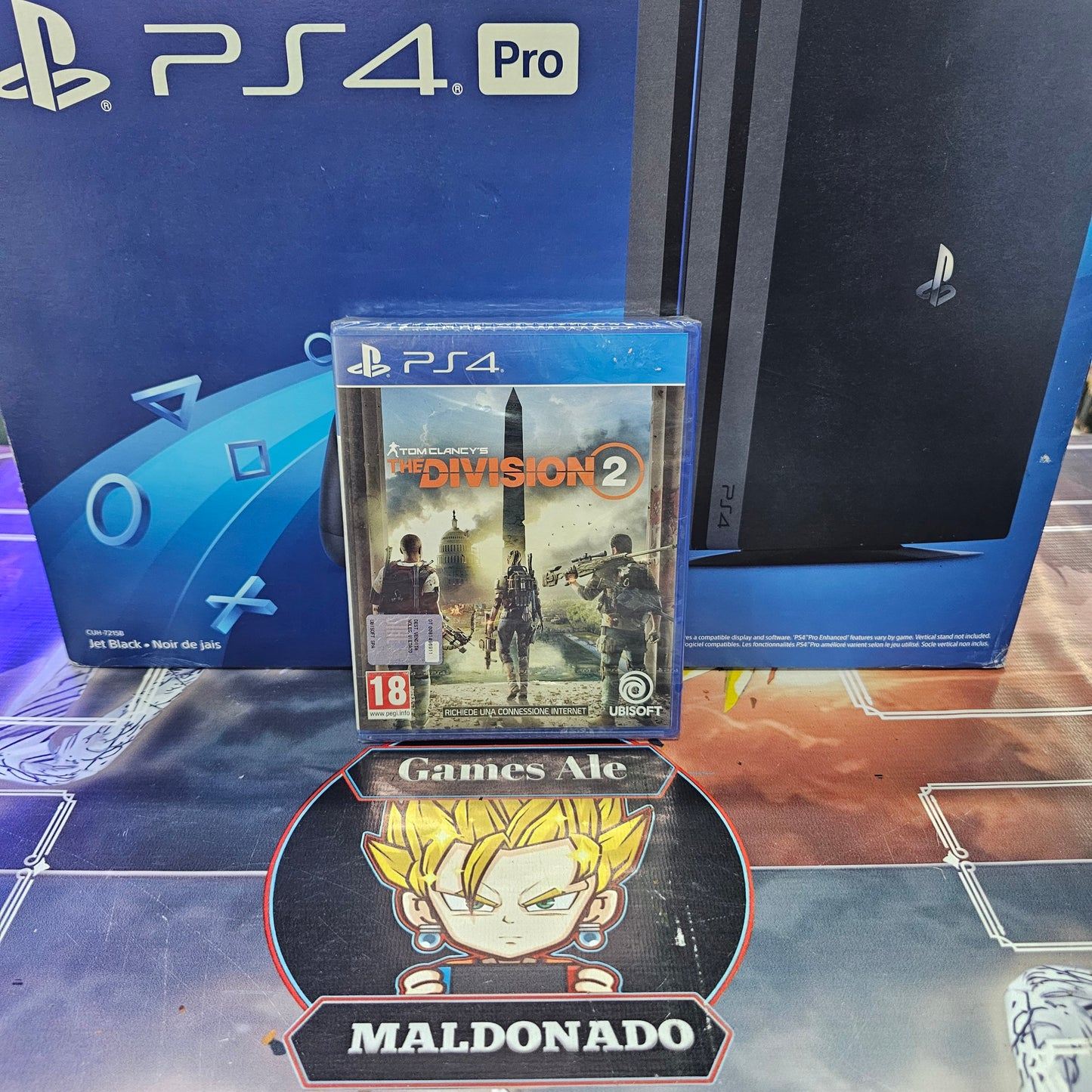 THE DIVISION 2 TOM CLANCYS JUEGO DE PS4 (NUEVO)