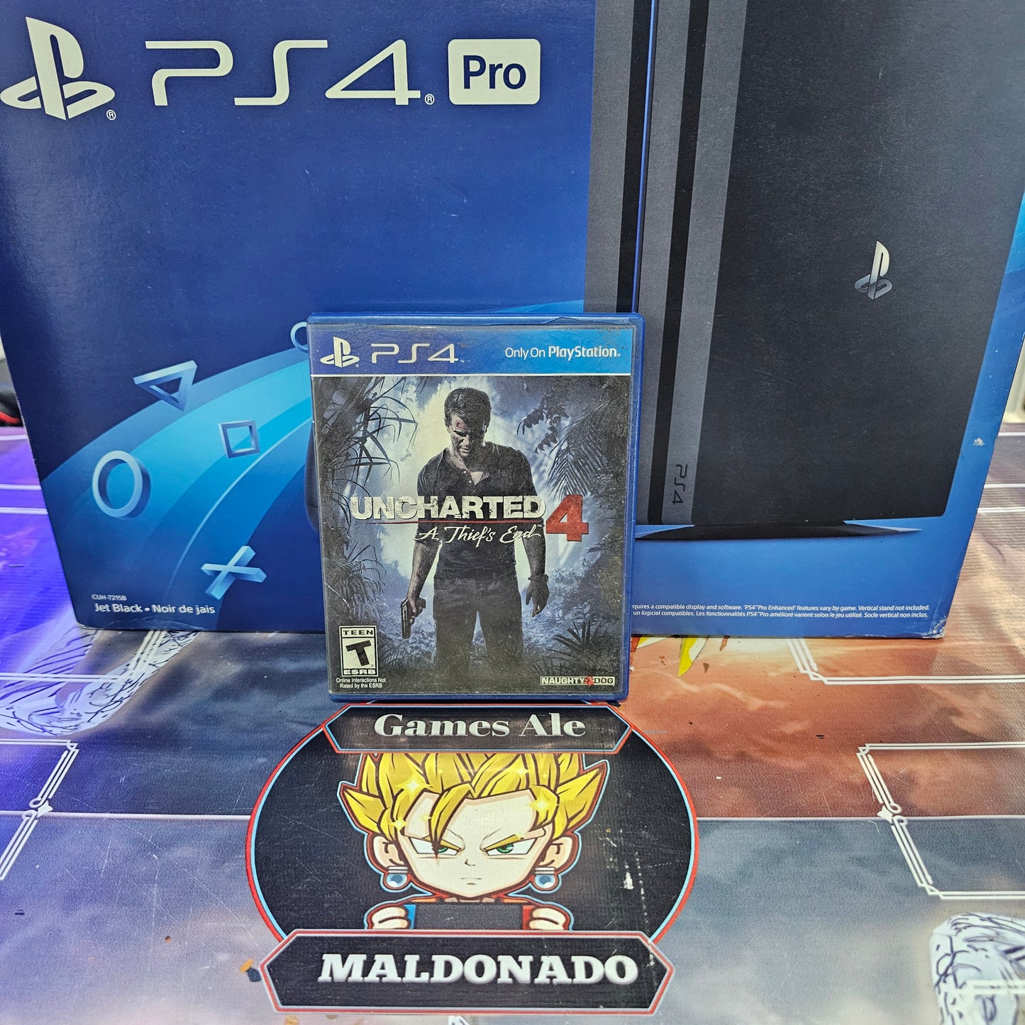 UNCHARTED 4 – JUEGO DE PLAYSTATION 4 (USADO)