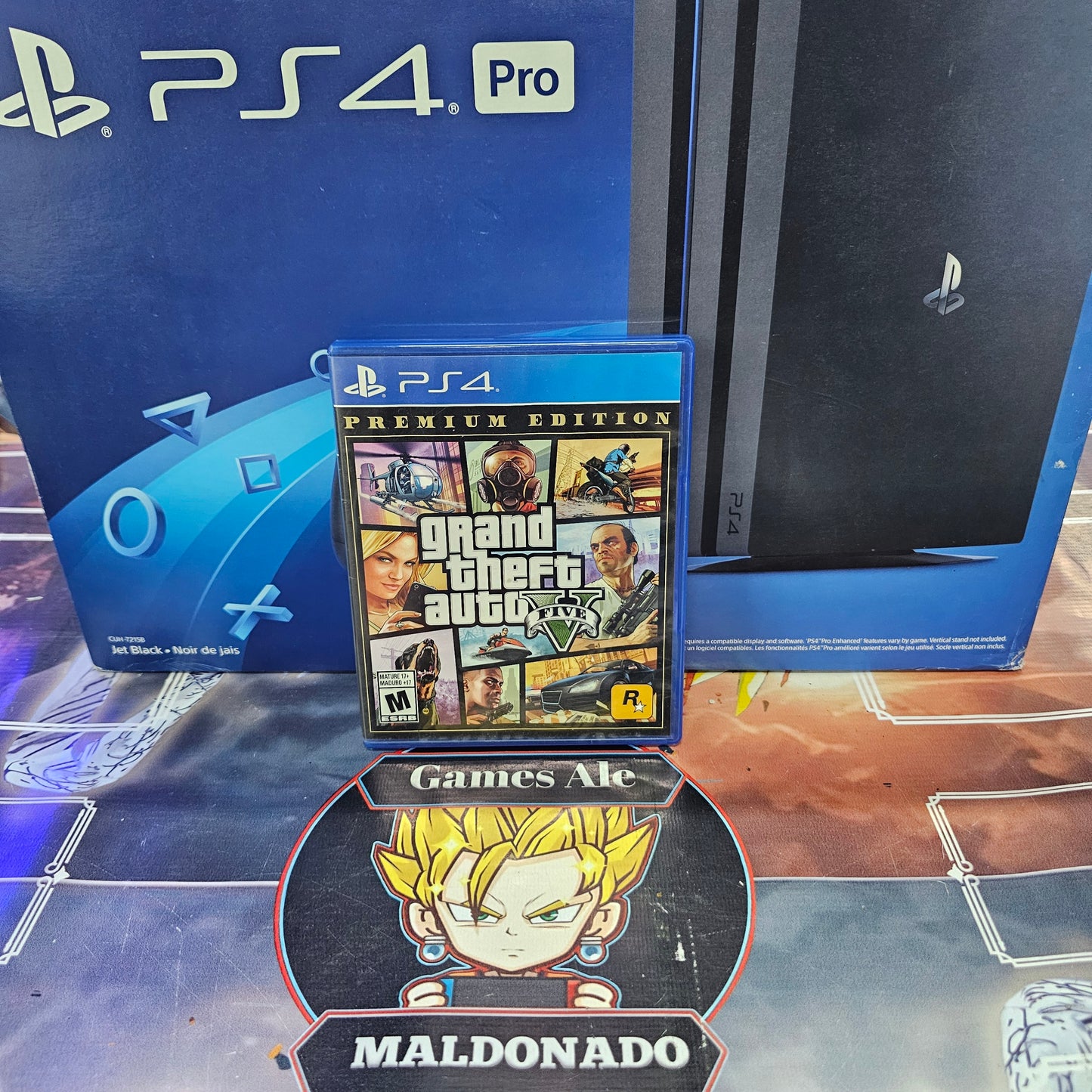 GRAND THEFT AUTO 5 ( GTA 5 ) (JUEGO PS4 USADO )