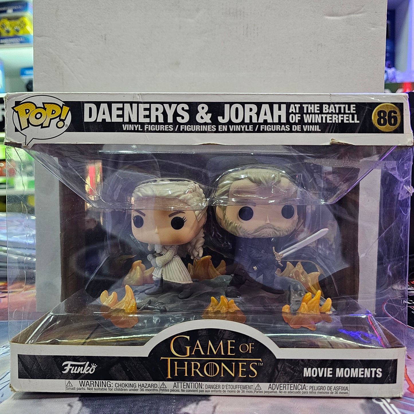 FUNKO POP DAENERYS Y JORAH - GAME OF THRONES 86