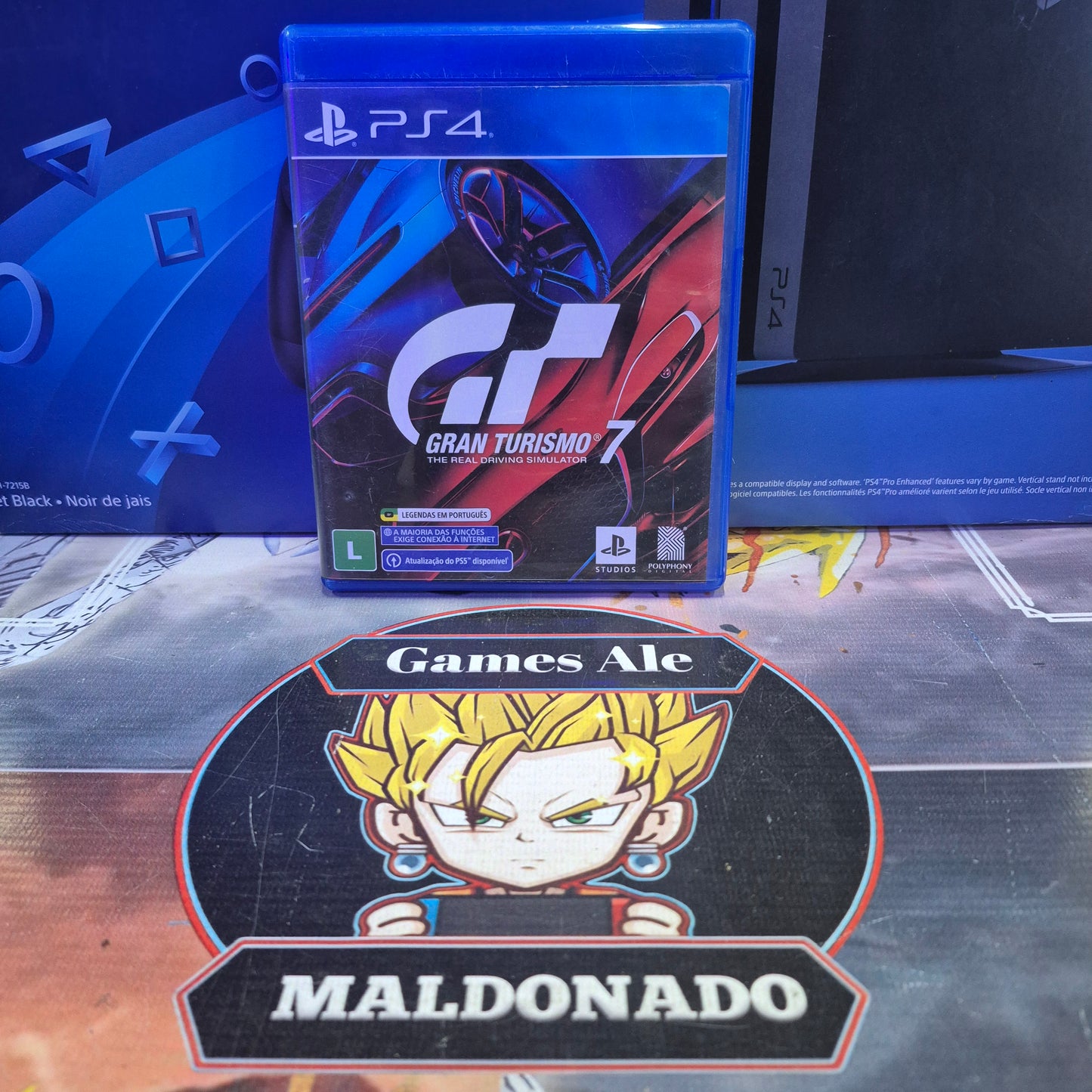 GRAN TURISMO 7 – JUEGO DE PLAYSTATION 4 (USADO)
