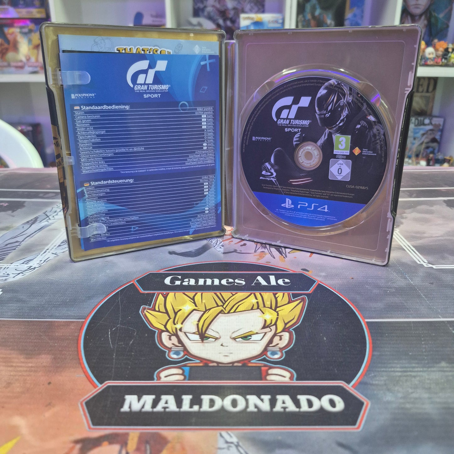 STEELBOOK GRAN TURISMO SPORT PLAYSTATION 4