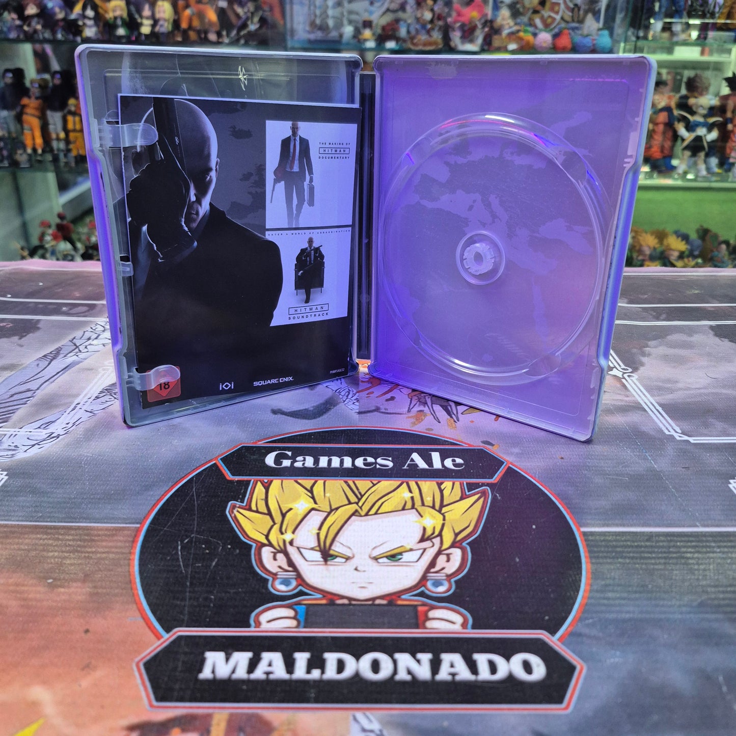 STEELBOOK HITMAN (SIN JUEGO)