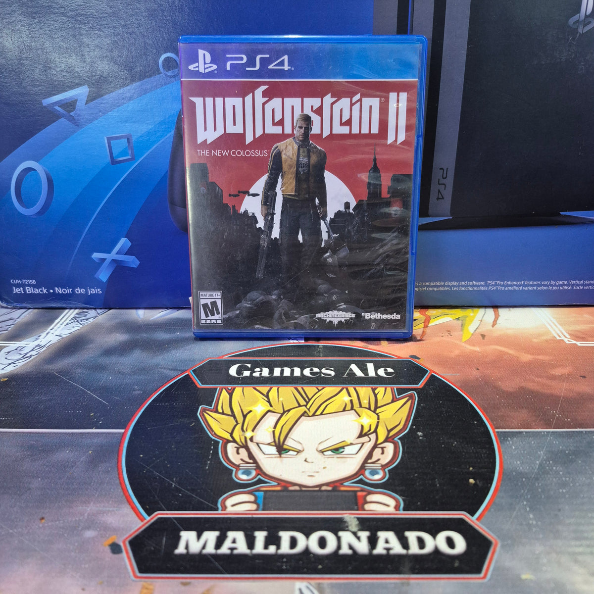 WOLFENSTEIN 2 THE NEW COLOSSUS (USADO) - PLAYSTATION 4 PS4