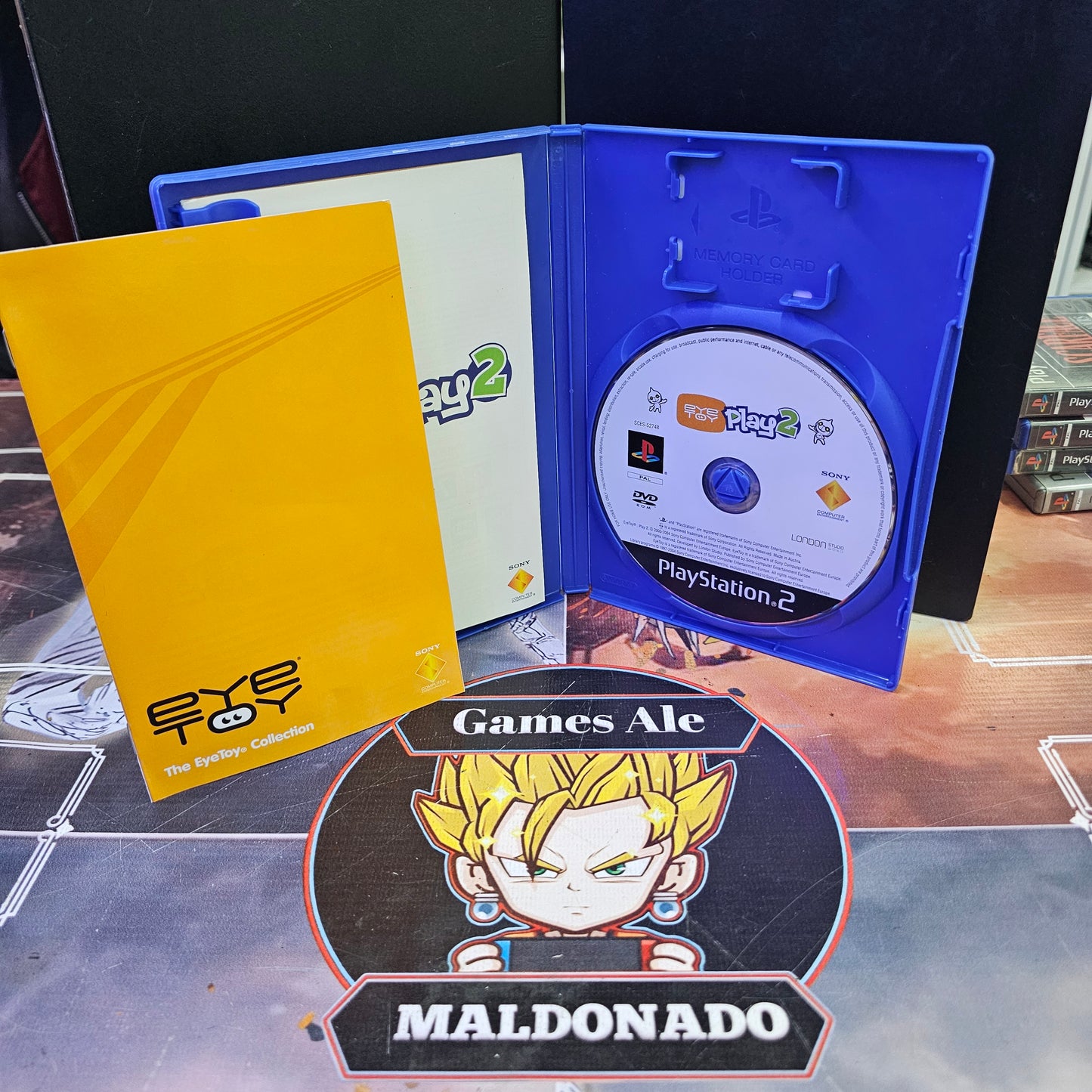 EYE TOY PLAY 2 JUEGO DE PLAYSTATION 2 (USADO)