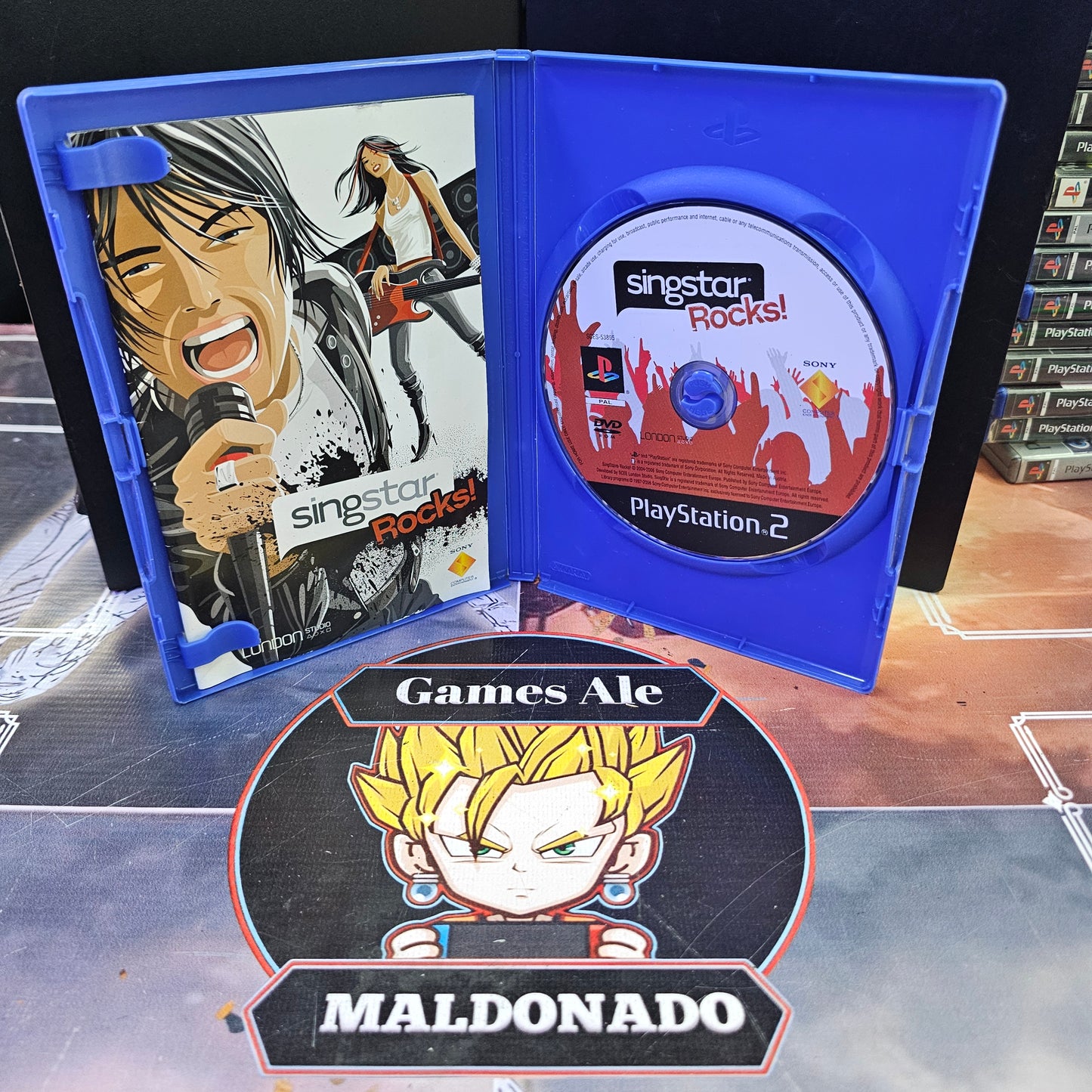 SING STAR ROCKS! JUEGO DE PLAYSTATION 2 (USADO)