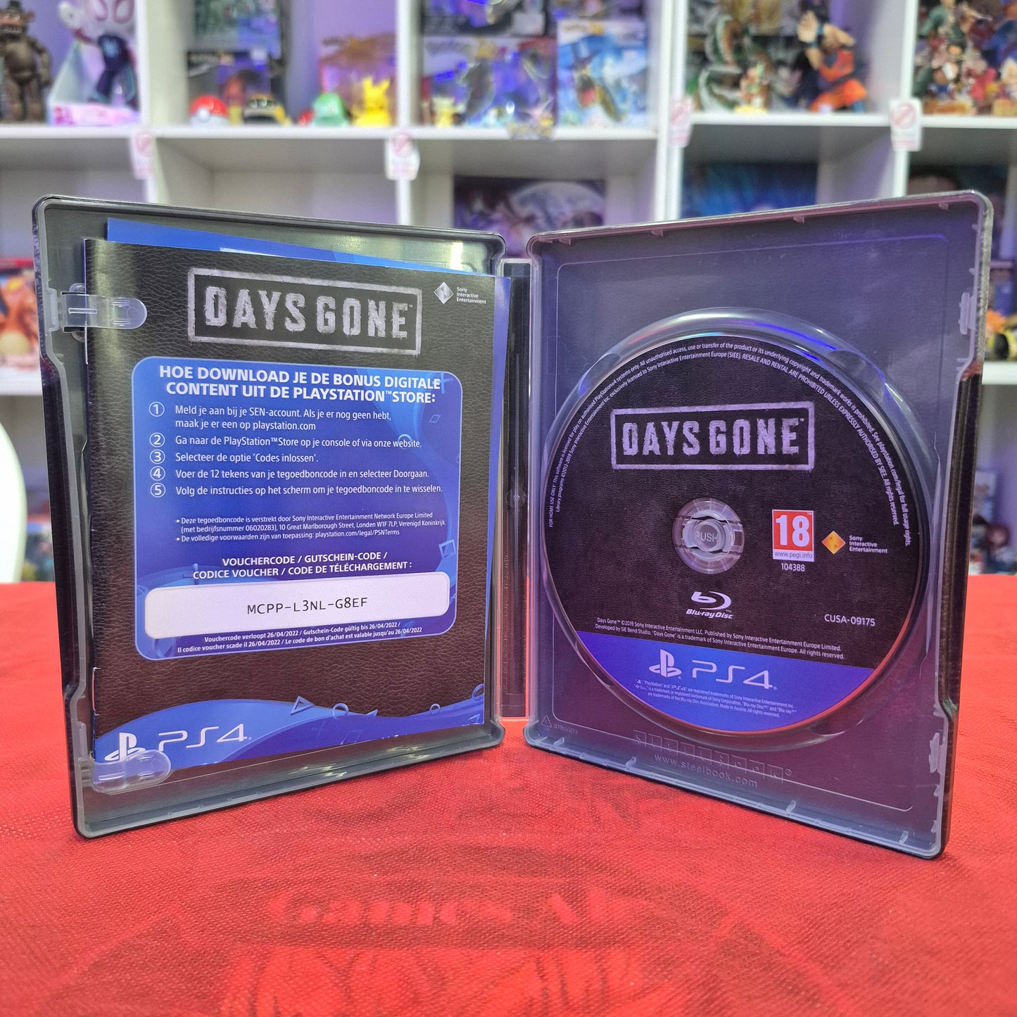STEELBOOK DAYS GONE PLAYSTATION 4