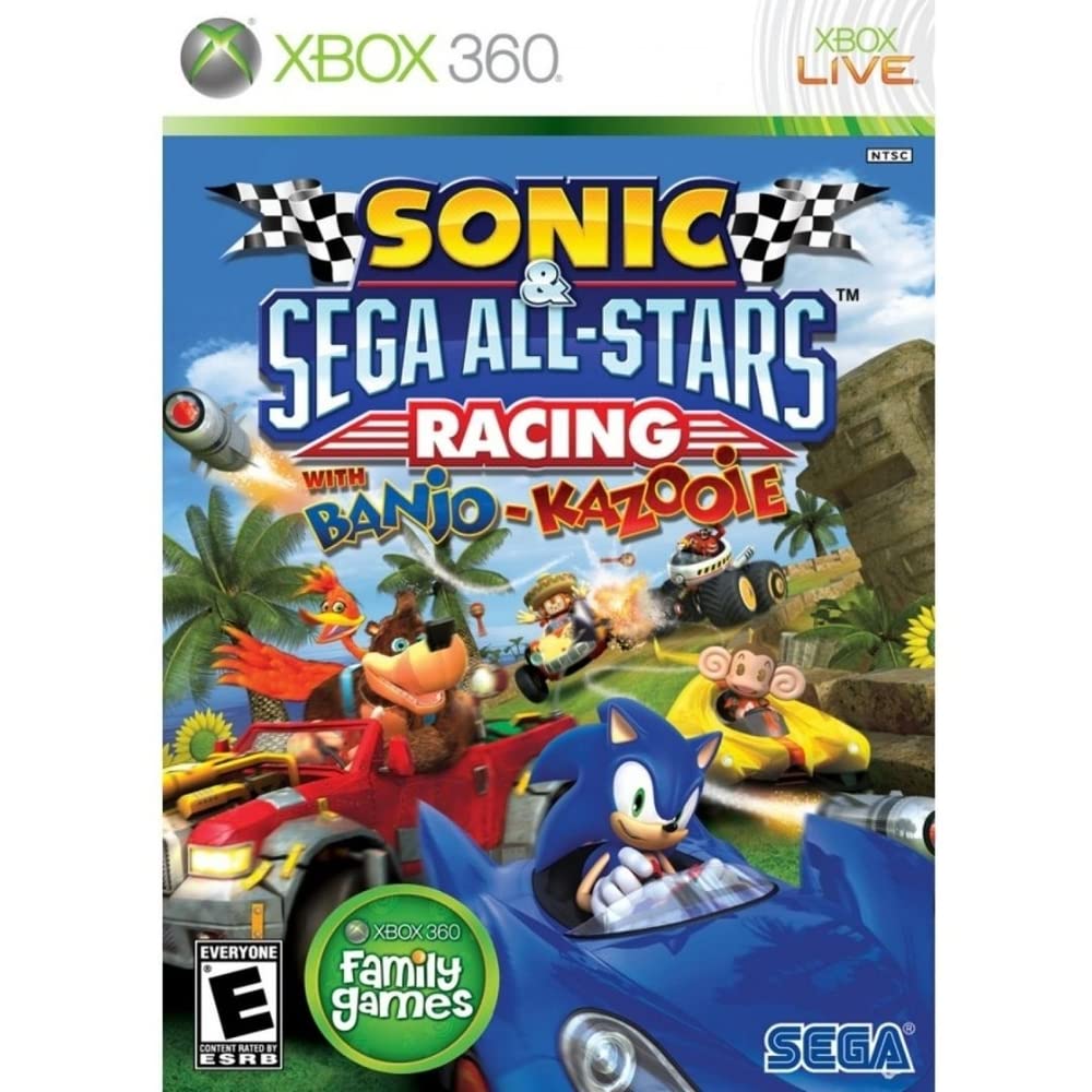 SONIC ALL STARS RACING – JUEGO DE XBOX 360 (USADO) (NTSC)