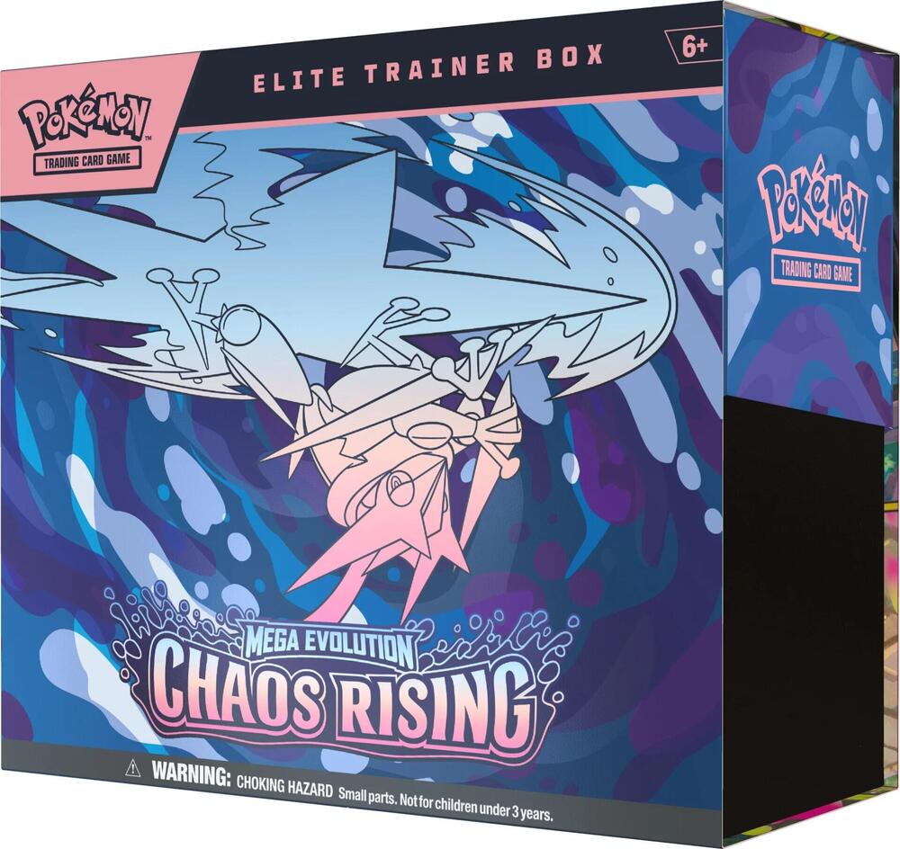 TRAINER ELITE ETB CHAOS RISING (INGLES) CARTAS POKEMON